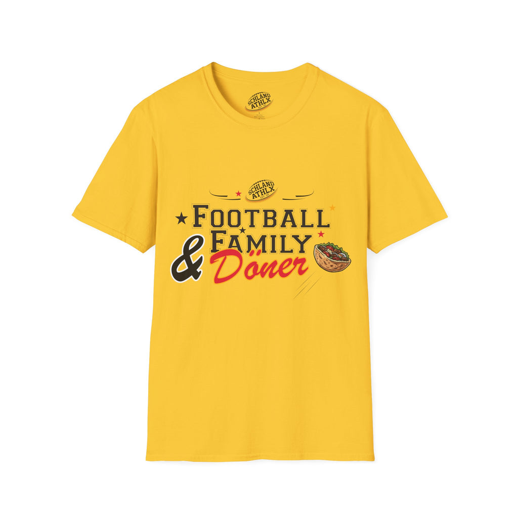 DÖNER LINE - Football and Family - Football T-Shirt