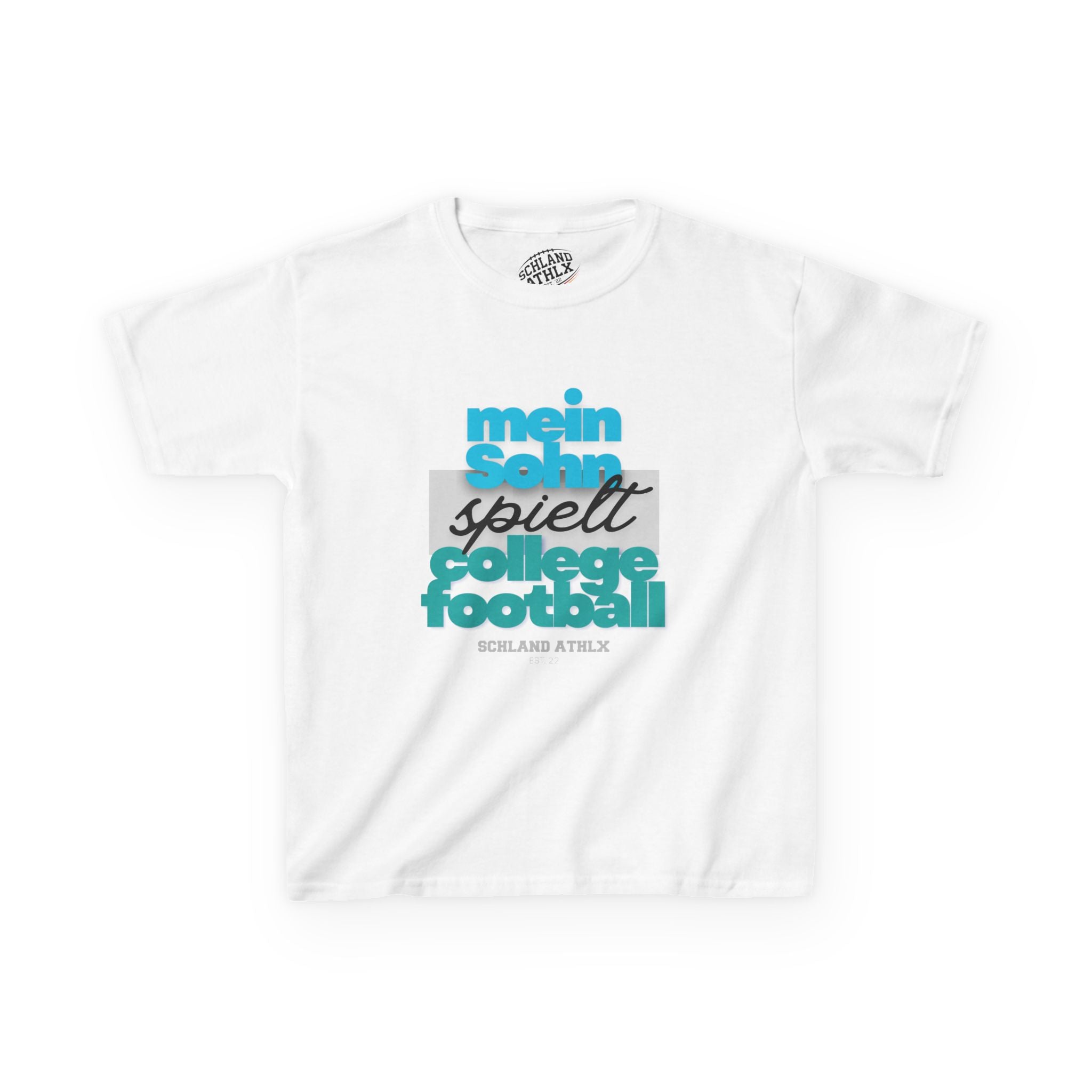 COLLEGE LINE - Mein Sohn spielt ... - Football T-Shirt Kids