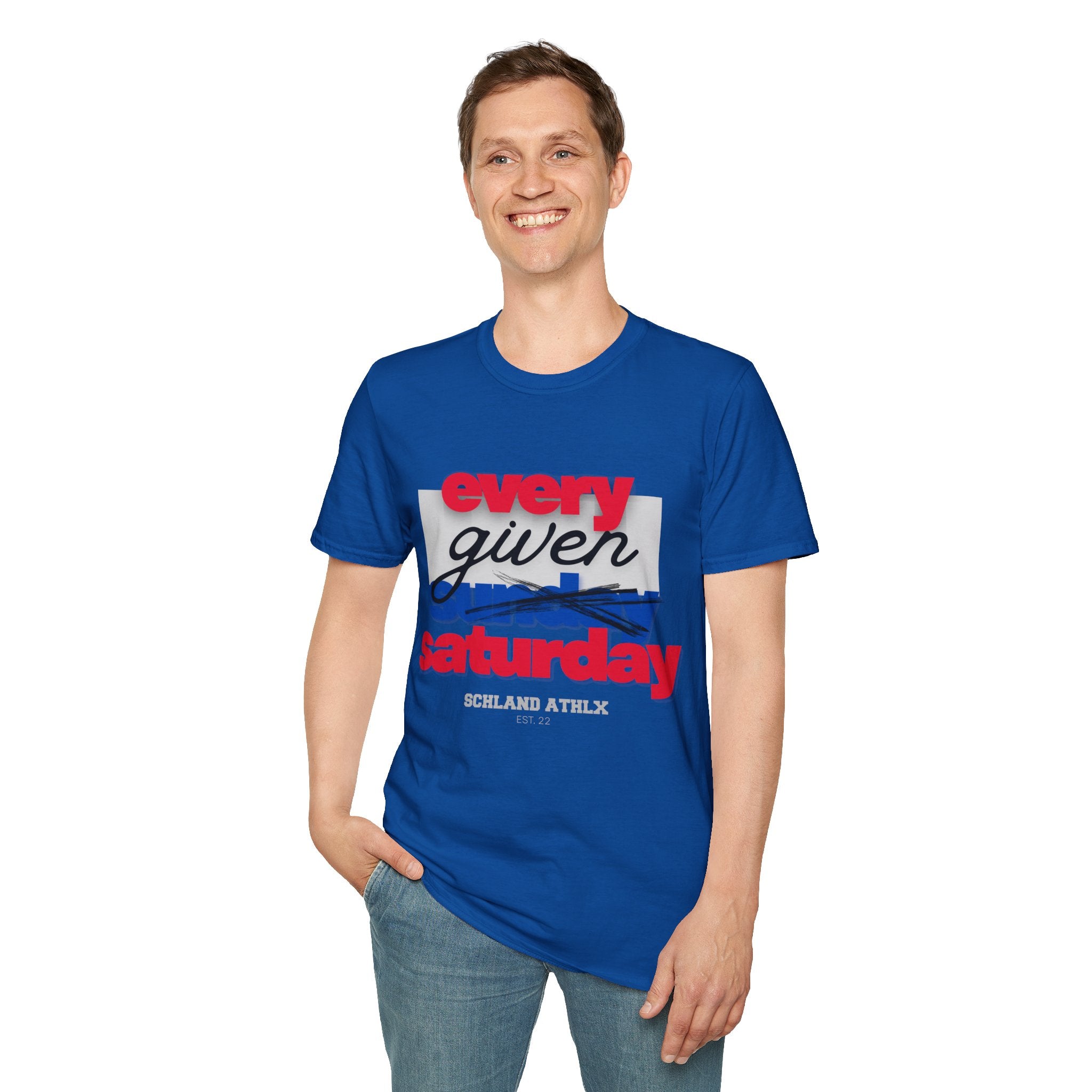 COLLEGE LINE - every given saturday - Football T-Shirt