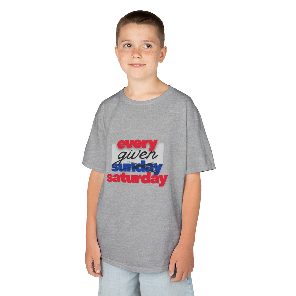 COLLEGE LINE - every given saturday - Football T-Shirt Kids
