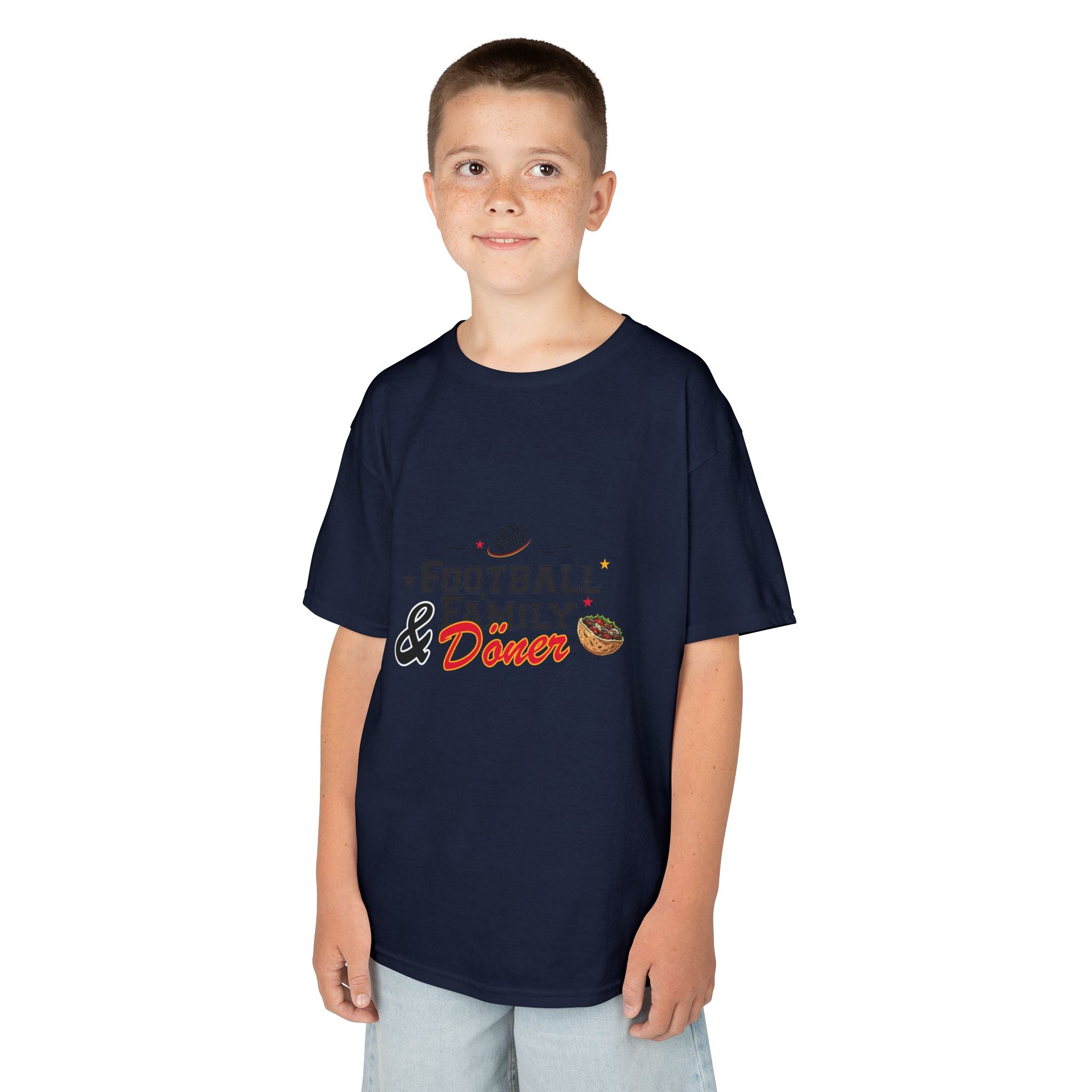DÖNER LINE - Football and Family - Football T-Shirt Kids