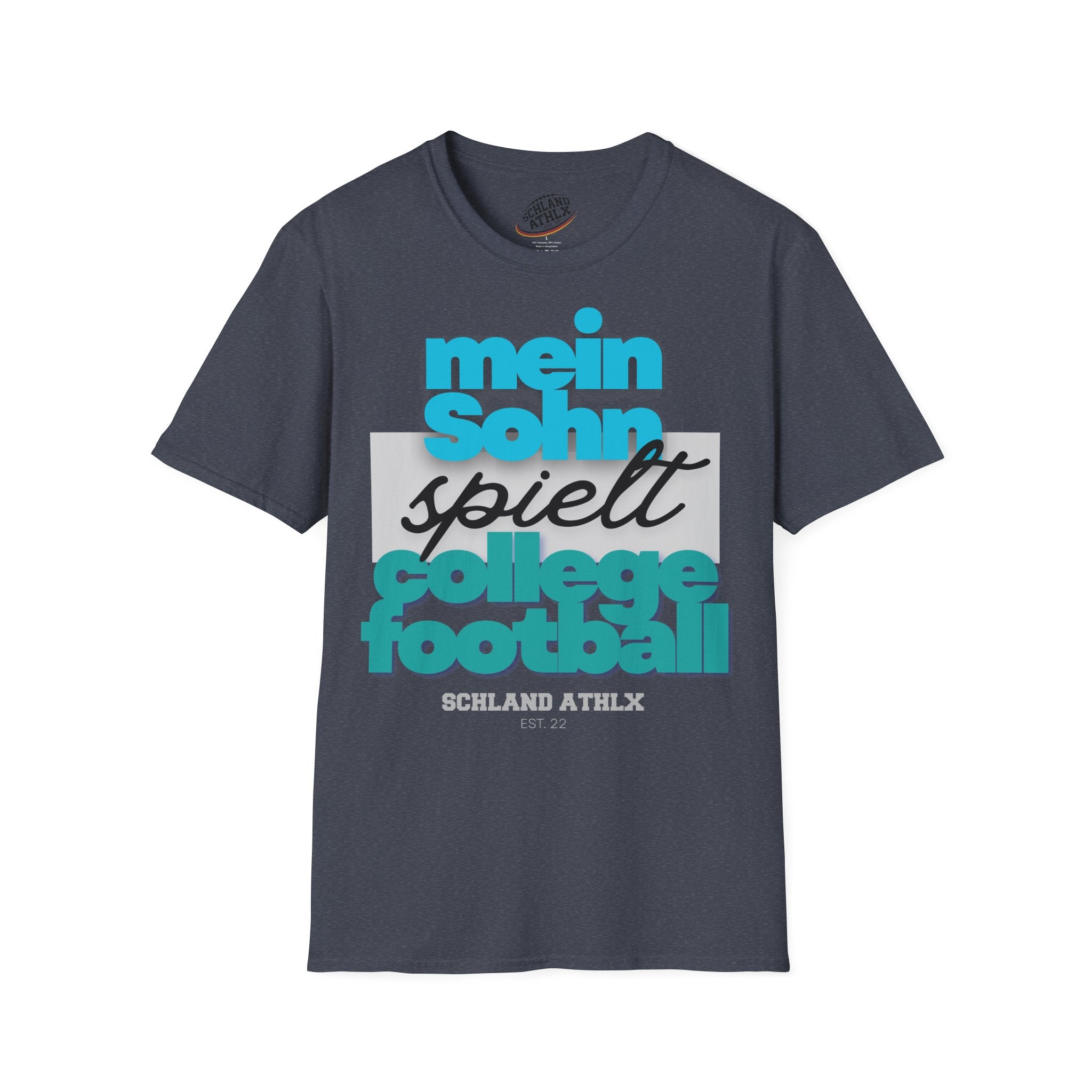 COLLEGE LINE - Mein Sohn spielt ... - Football T-Shirt