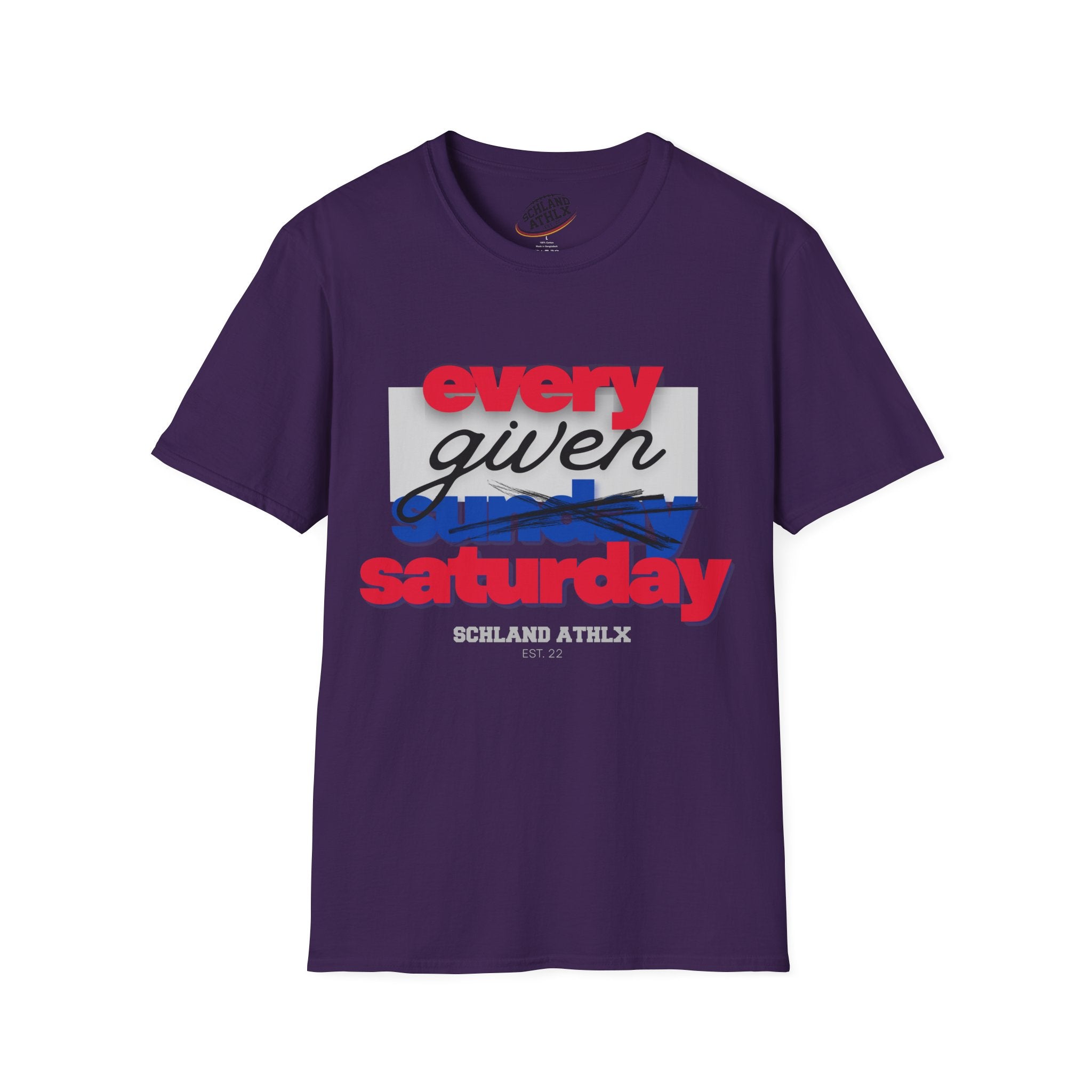 COLLEGE LINE - every given saturday - Football T-Shirt