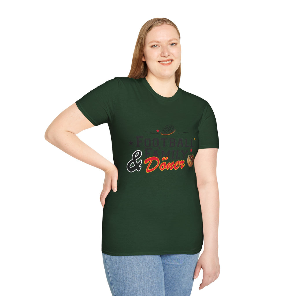 DÖNER LINE - Football and Family - Football T-Shirt