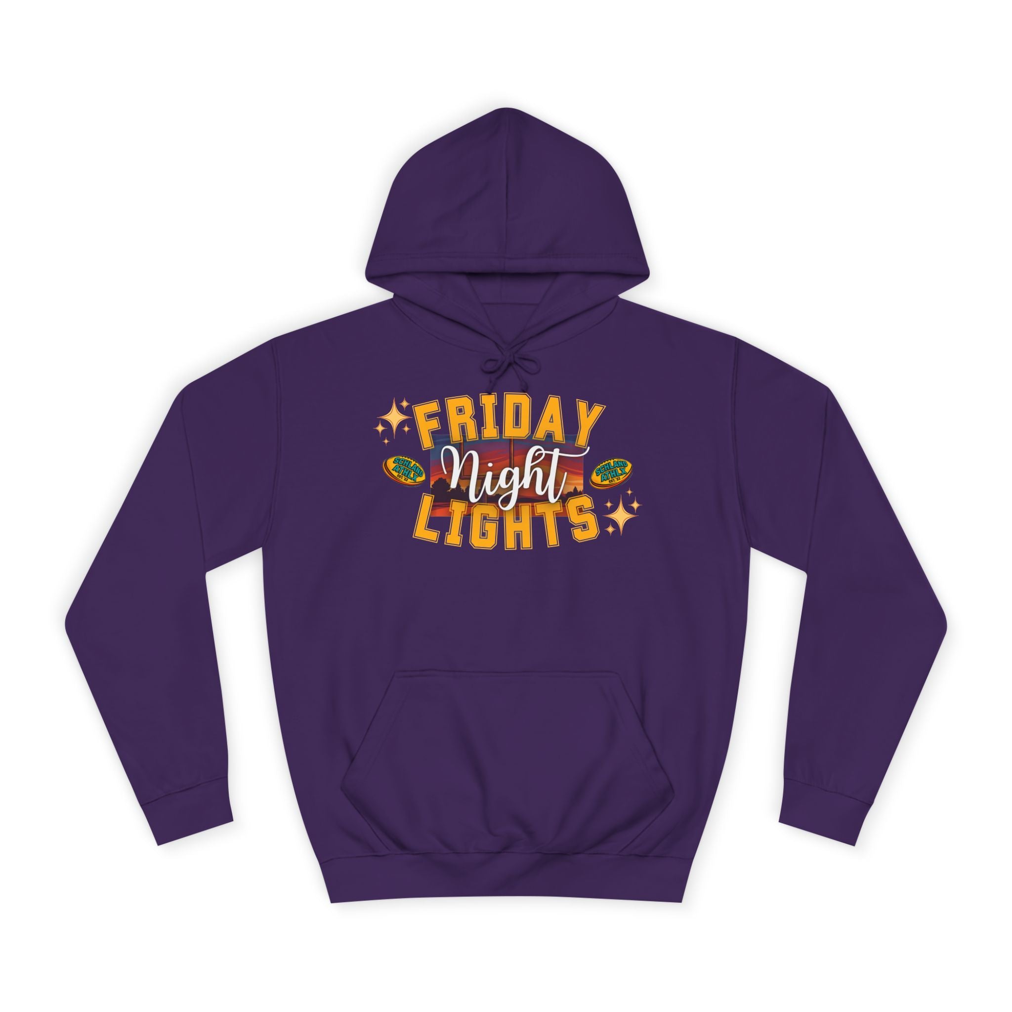 HIGH SCHOOL LINE - Friday Night Lights - High School Football Hoodie