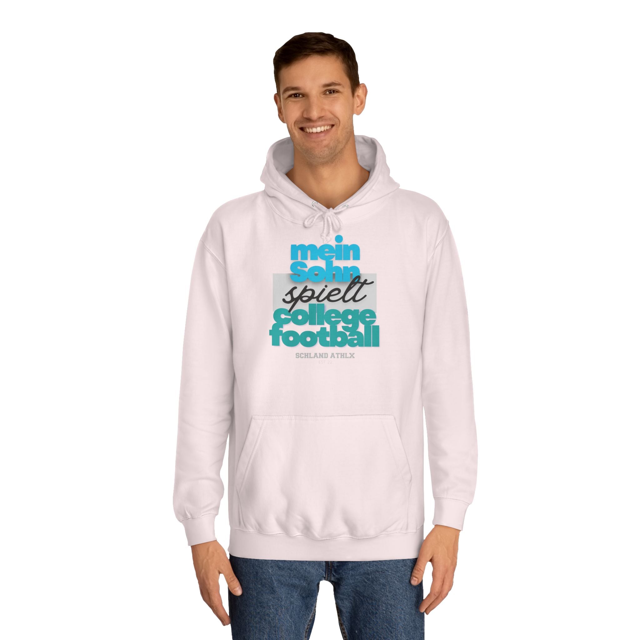COLLEGE LINE - Mein Sohn spielt ... - Football Hoodie