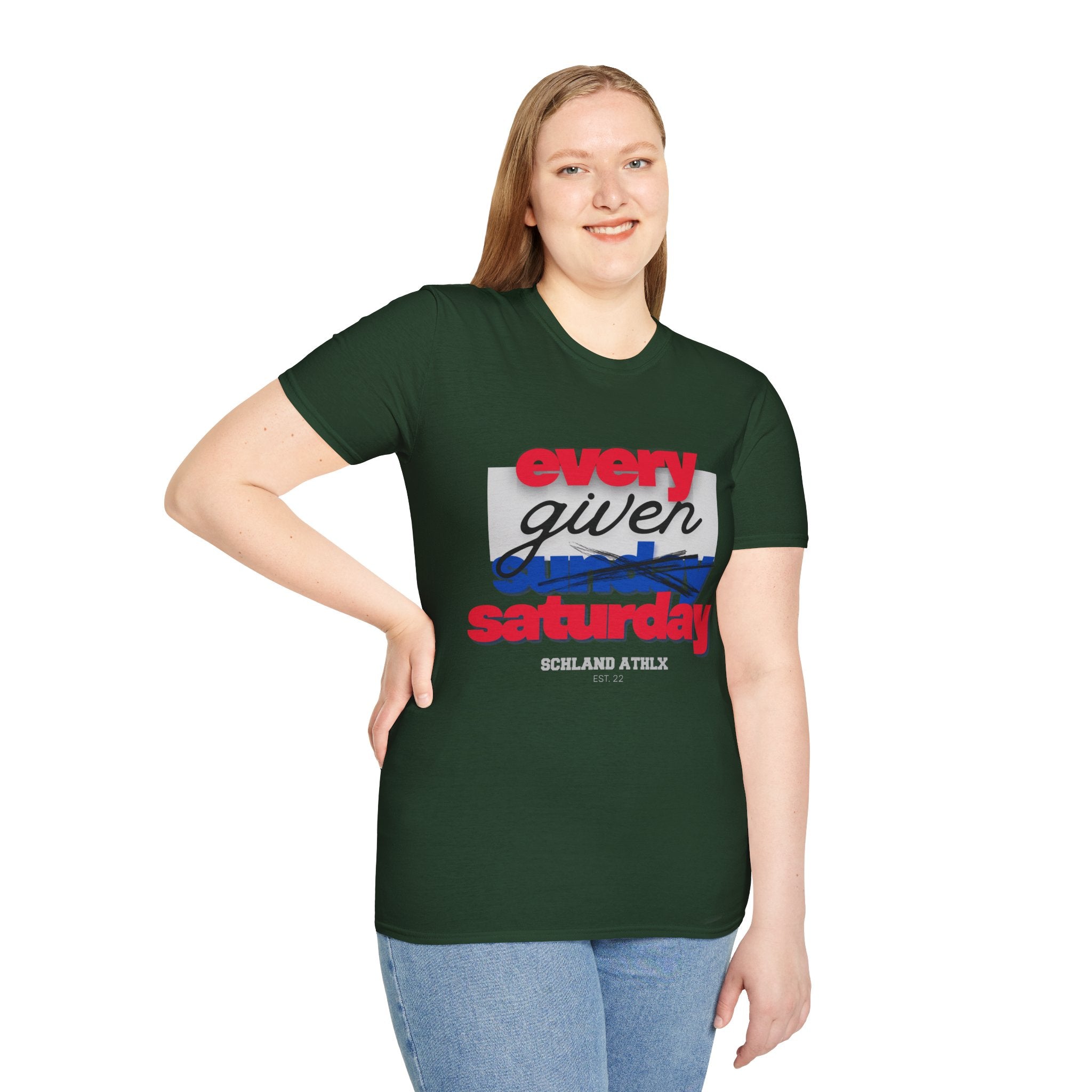 COLLEGE LINE - every given saturday - Football T-Shirt