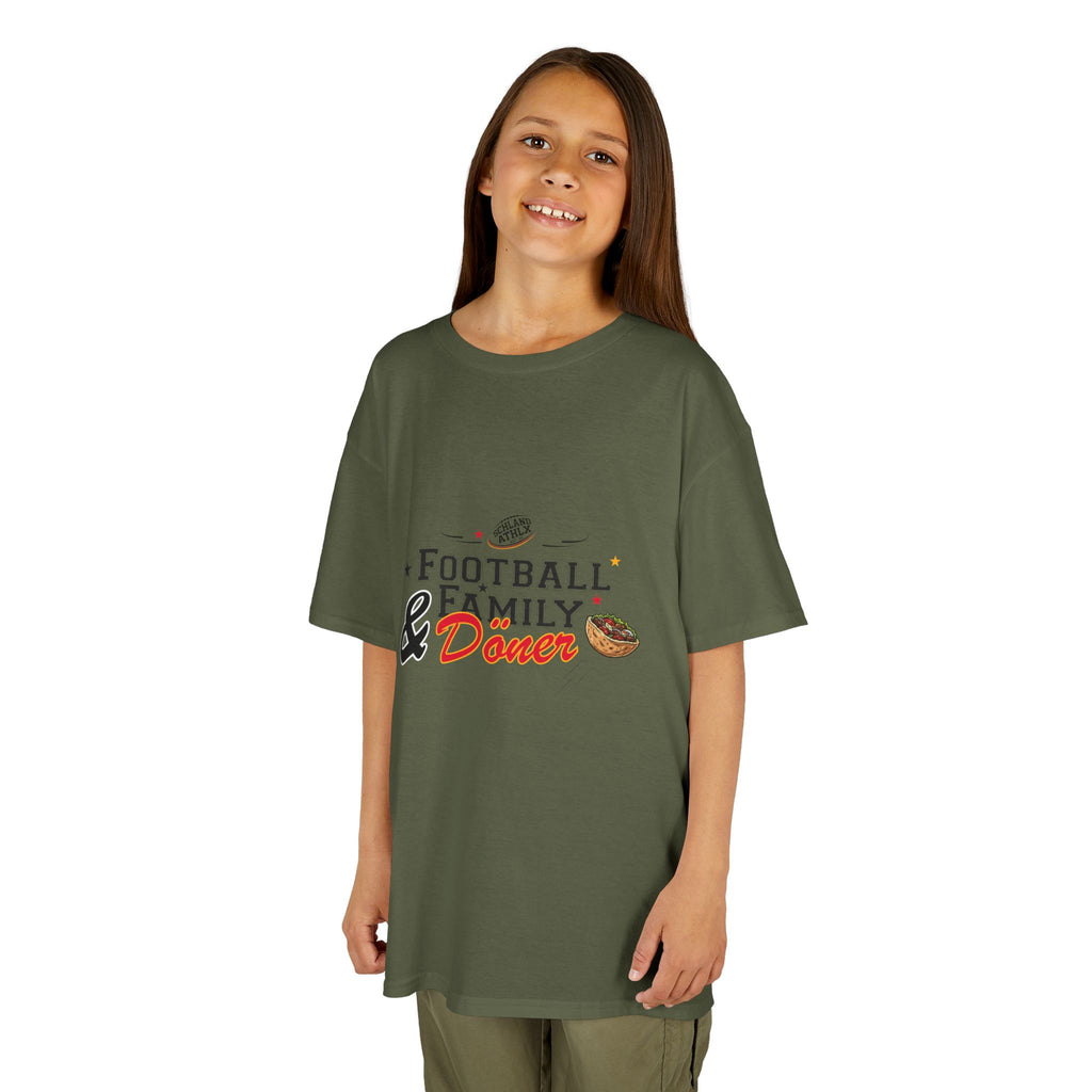 DÖNER LINE - Football and Family - Football T-Shirt Kids