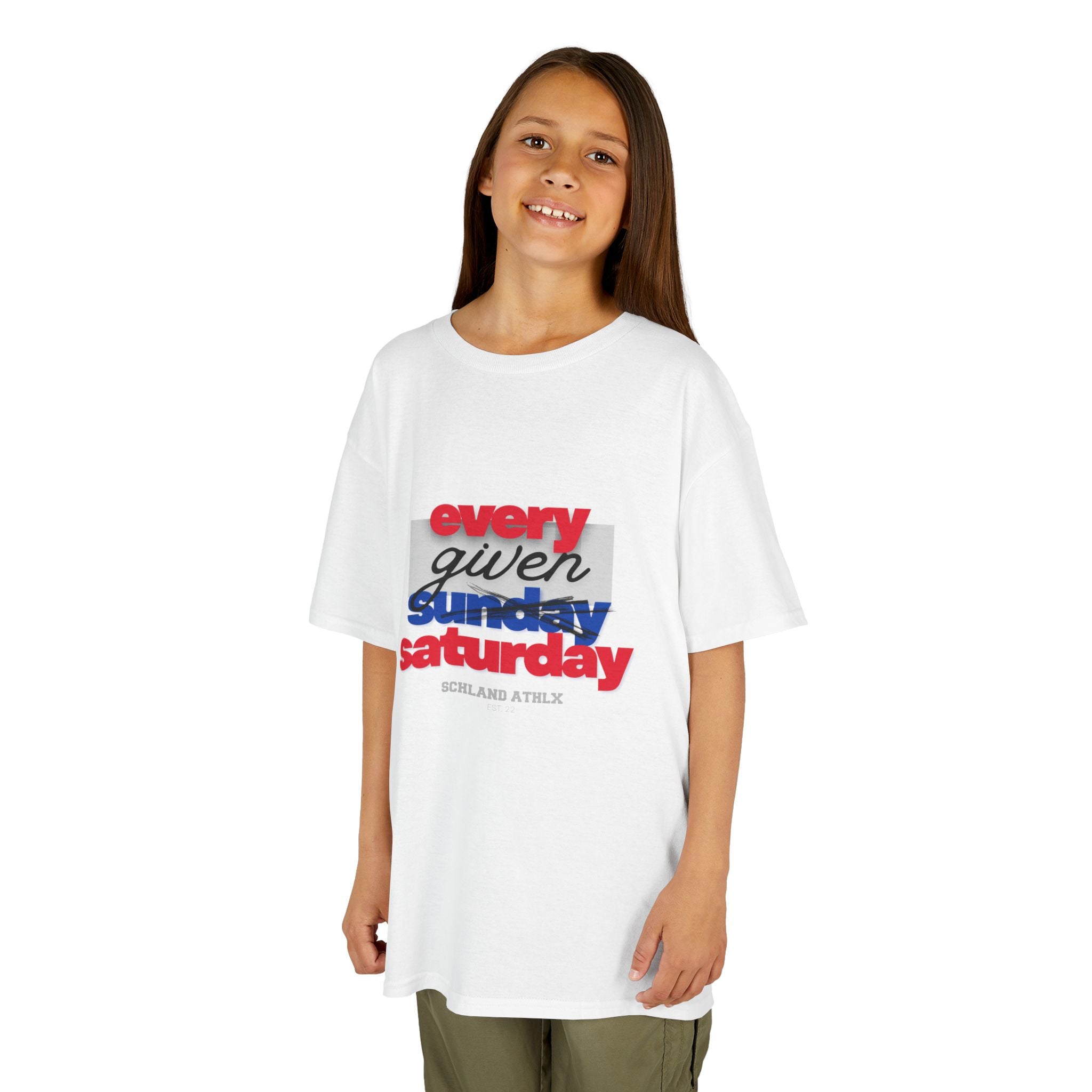 COLLEGE LINE - every given saturday - Football T-Shirt Kids