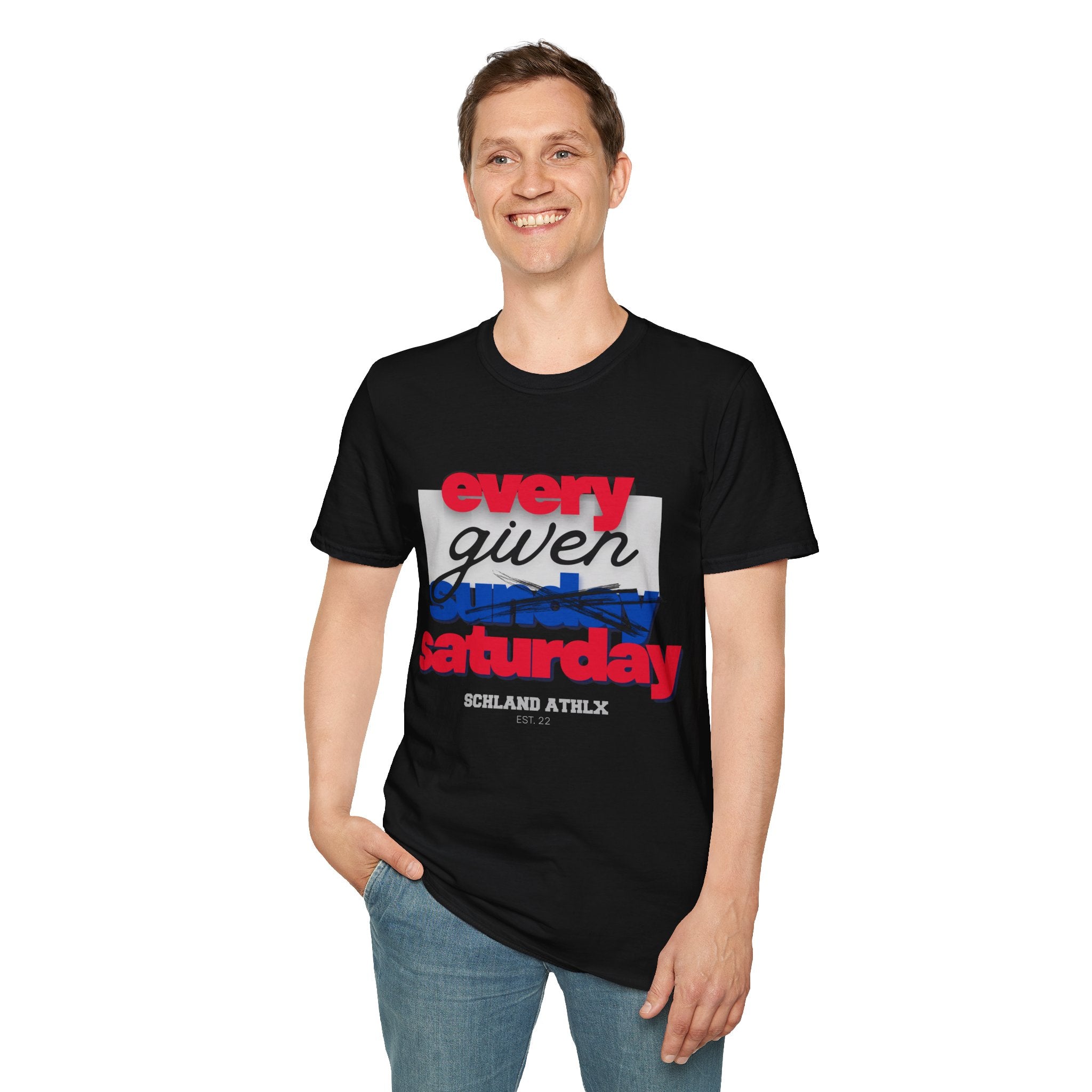 COLLEGE LINE - every given saturday - Football T-Shirt