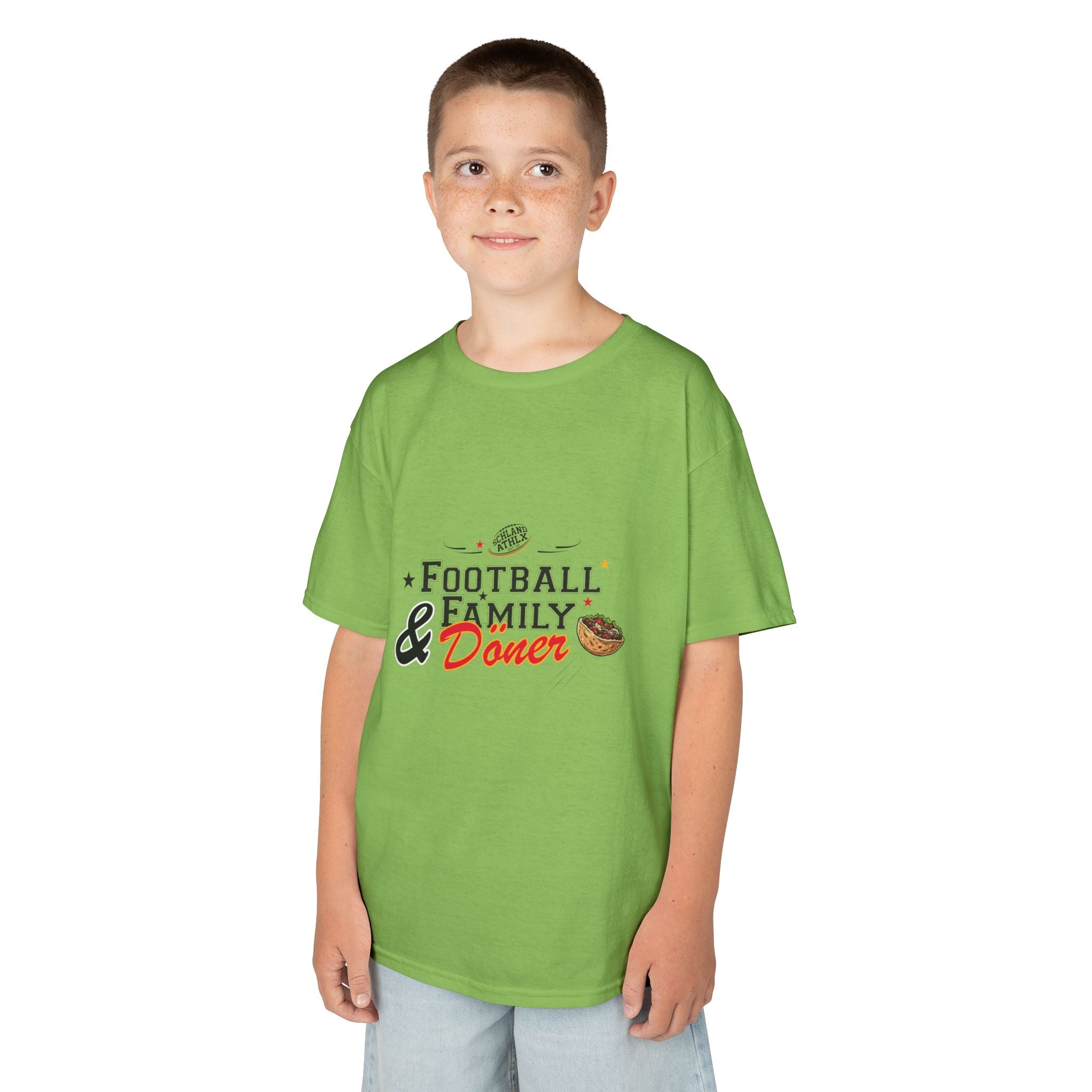 DÖNER LINE - Football and Family - Football T-Shirt Kids
