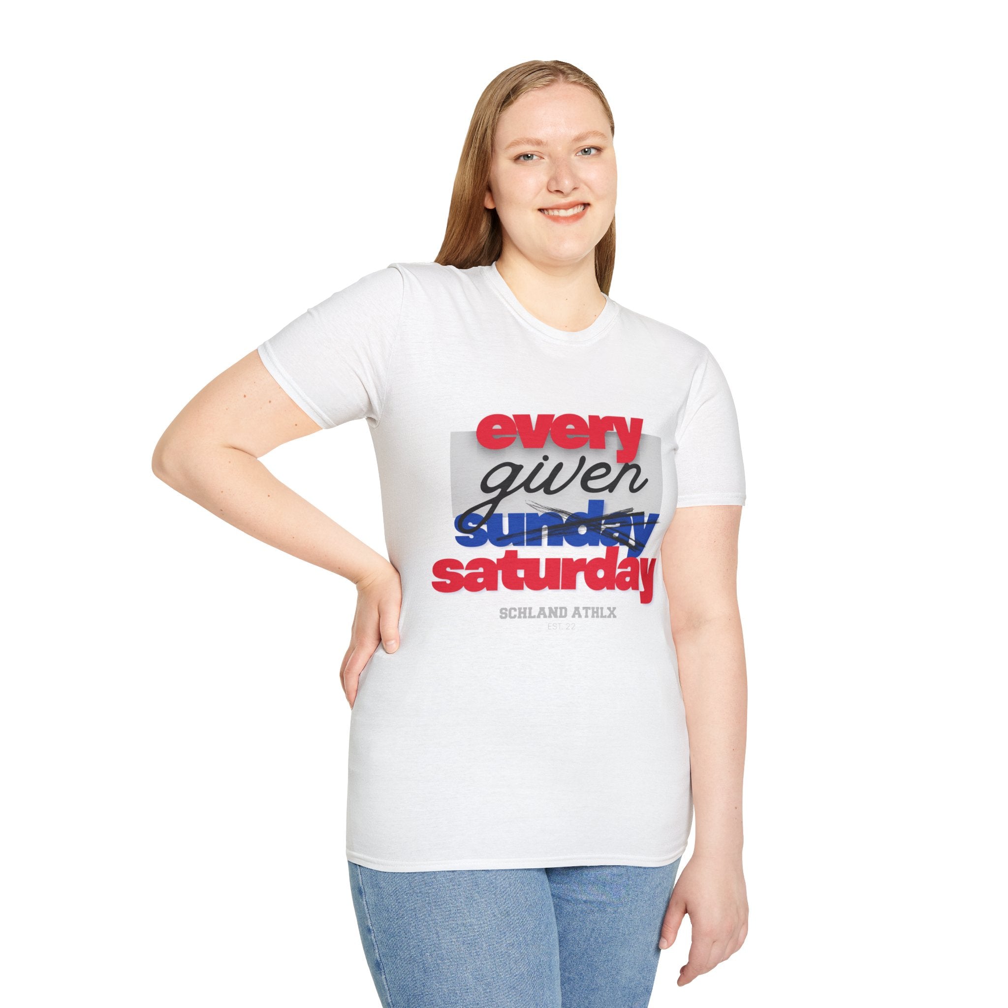 COLLEGE LINE - every given saturday - Football T-Shirt