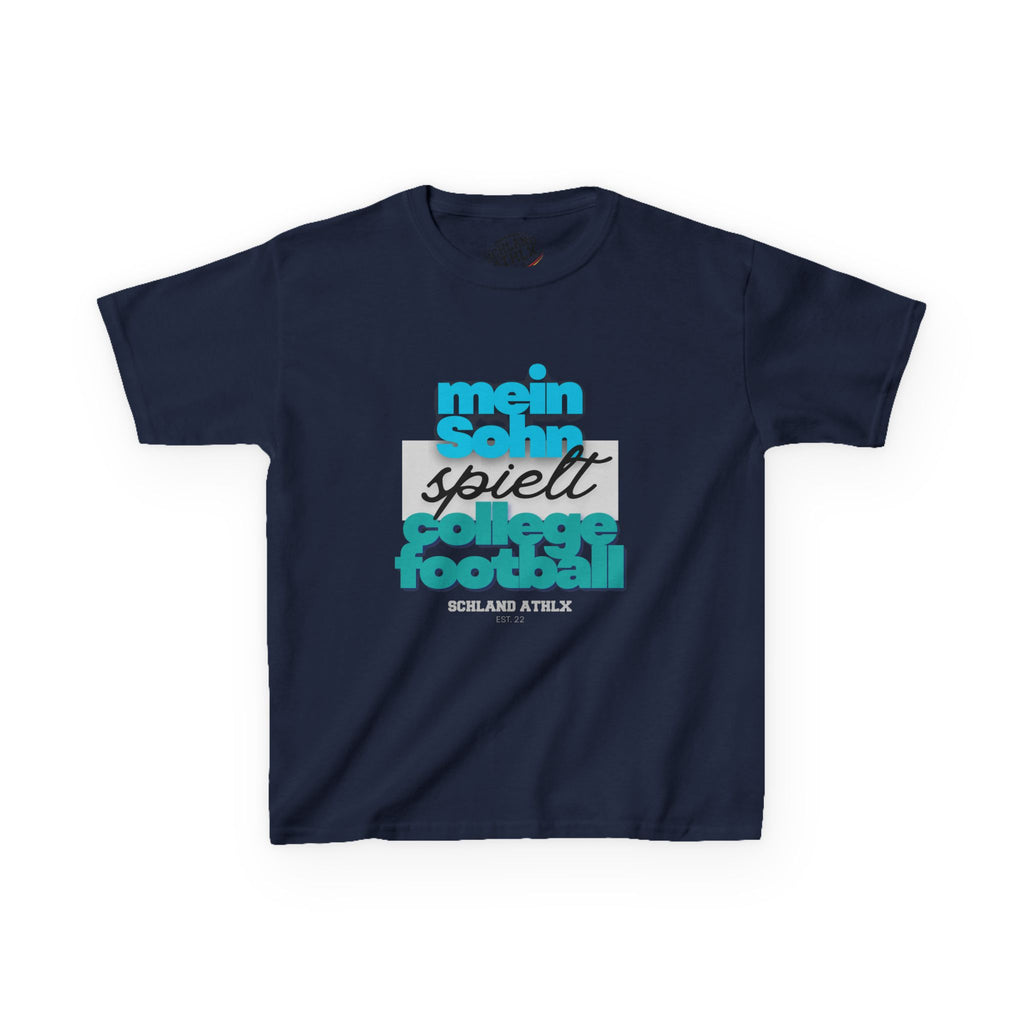 COLLEGE LINE - Mein Sohn spielt ... - Football T-Shirt Kids