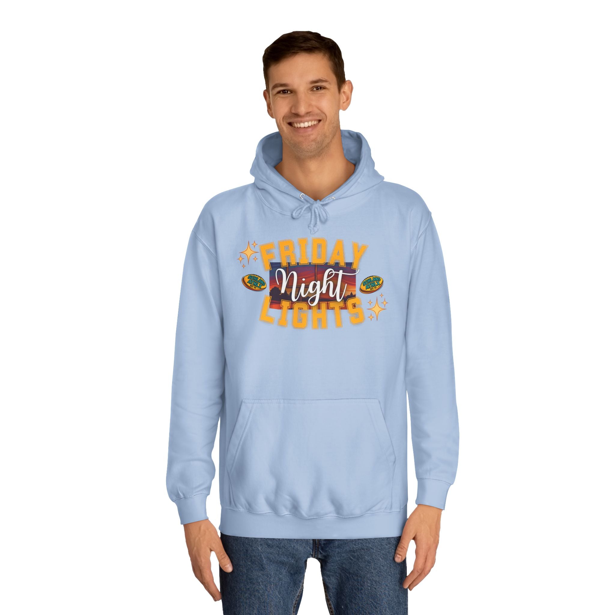 HIGH SCHOOL LINE - Friday Night Lights - High School Football Hoodie
