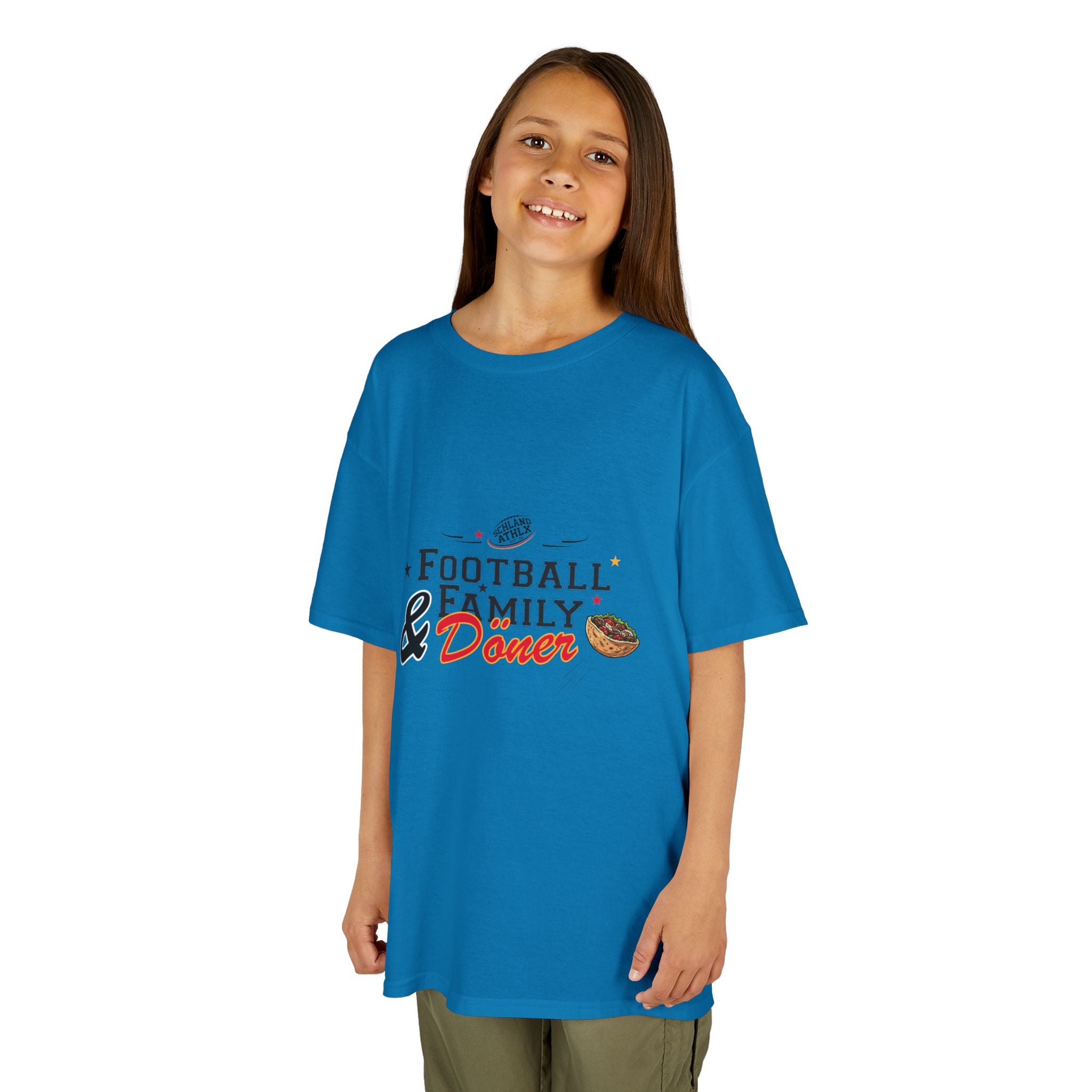DÖNER LINE - Football and Family - Football T-Shirt Kids