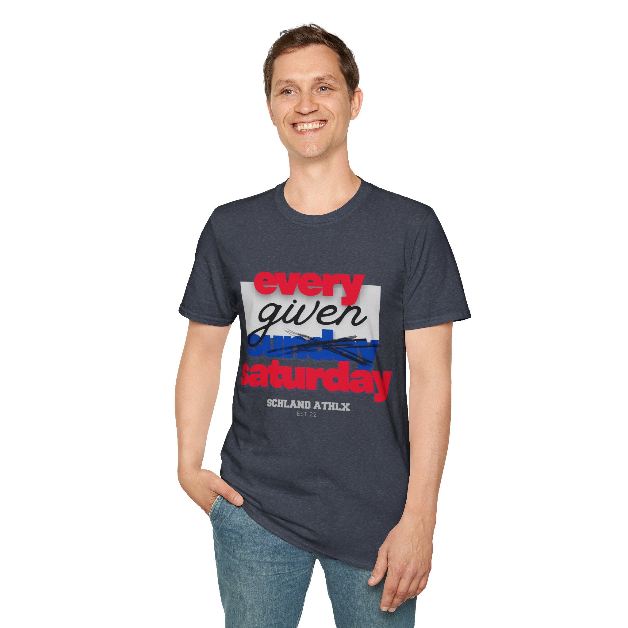 COLLEGE LINE - every given saturday - Football T-Shirt