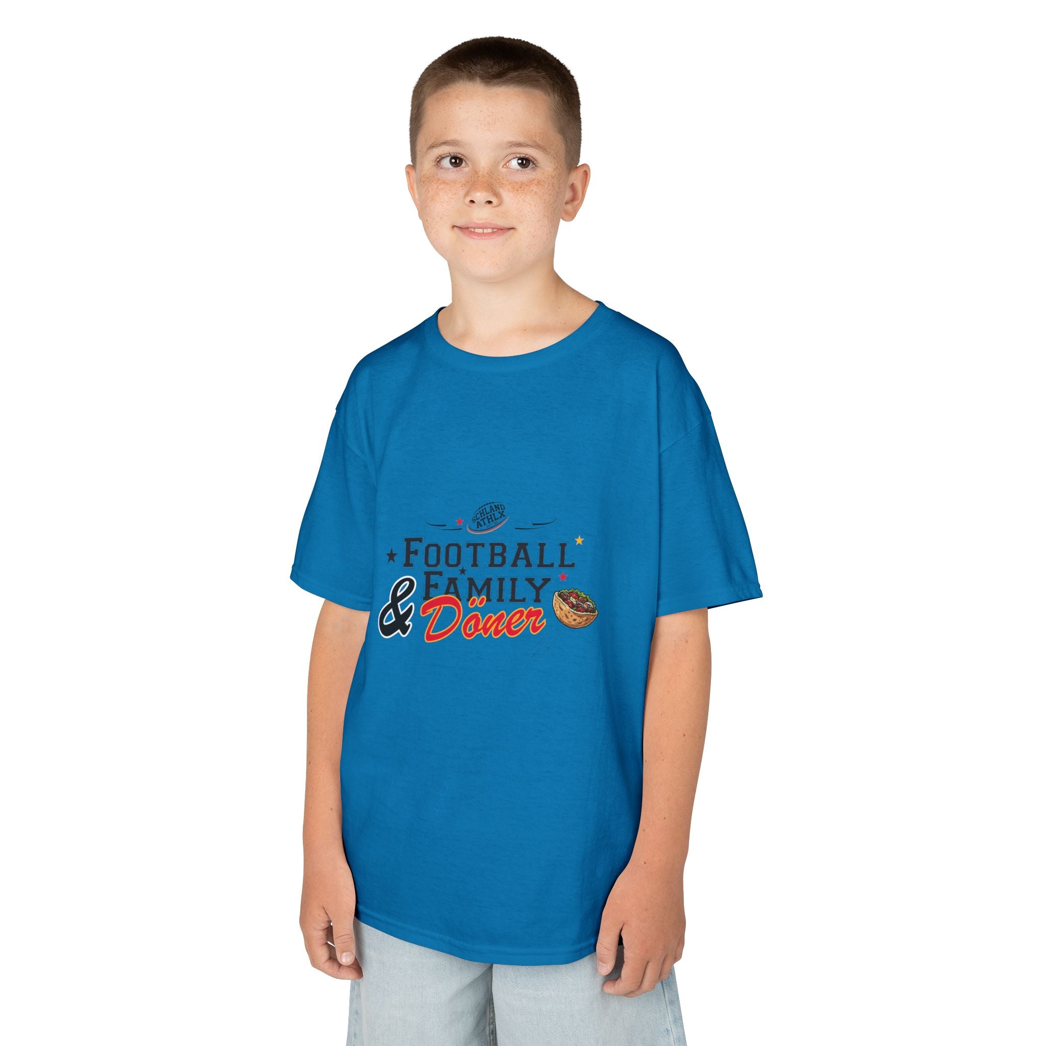 DÖNER LINE - Football and Family - Football T-Shirt Kids