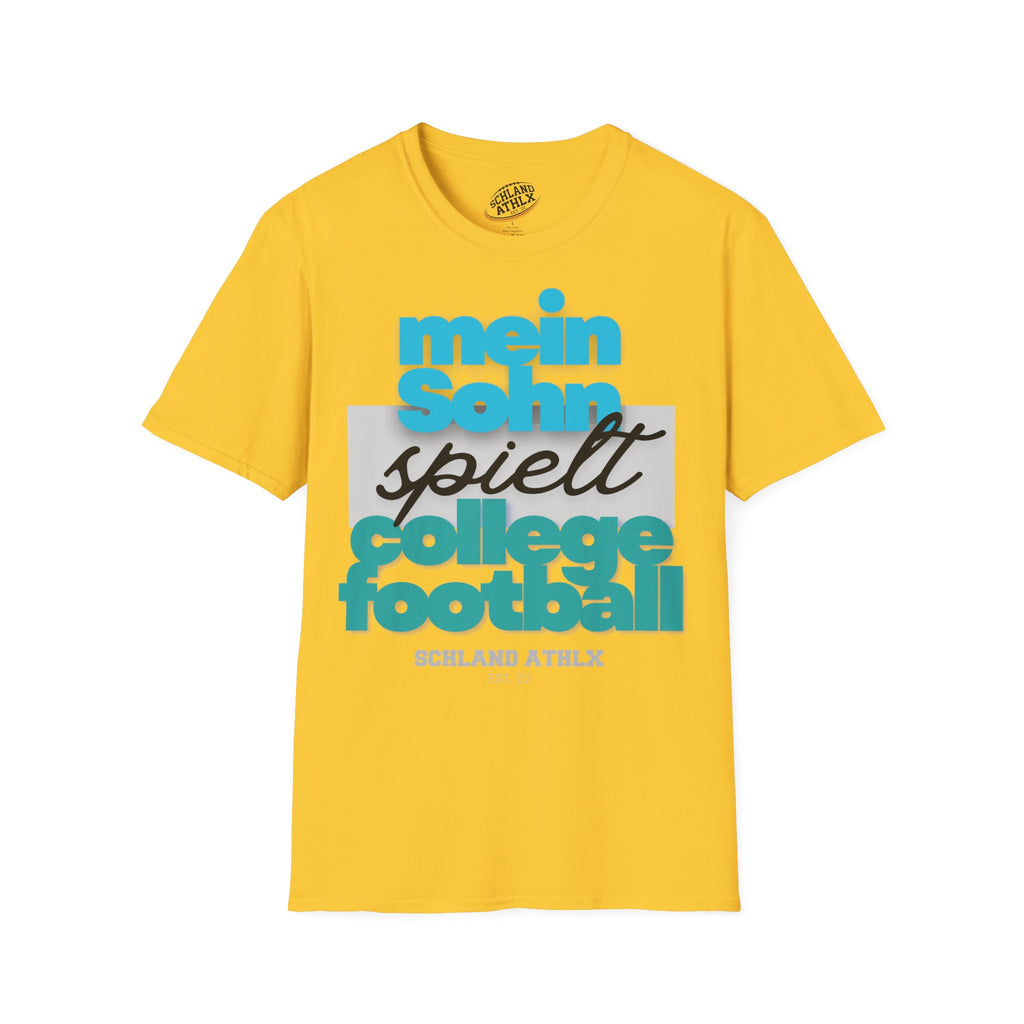 COLLEGE LINE - Mein Sohn spielt ... - Football T-Shirt