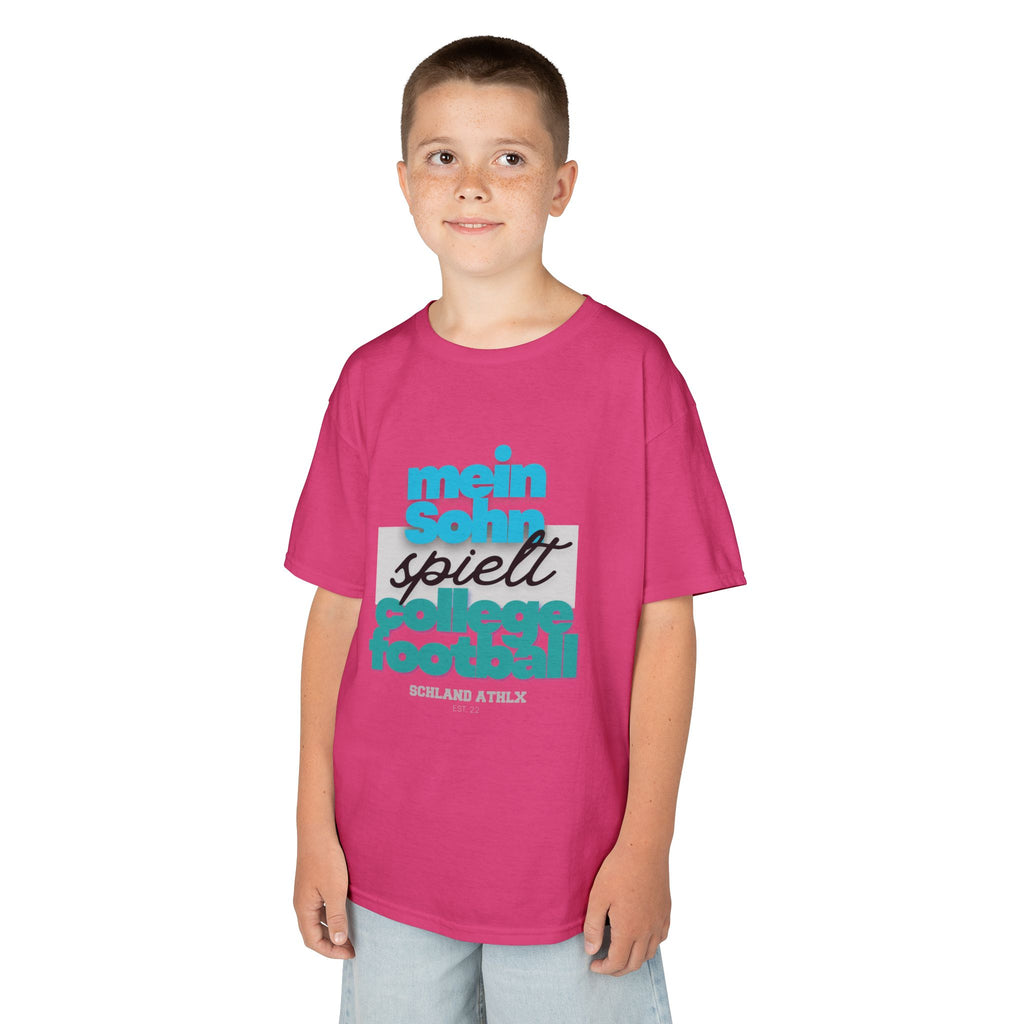 COLLEGE LINE - Mein Sohn spielt ... - Football T-Shirt Kids