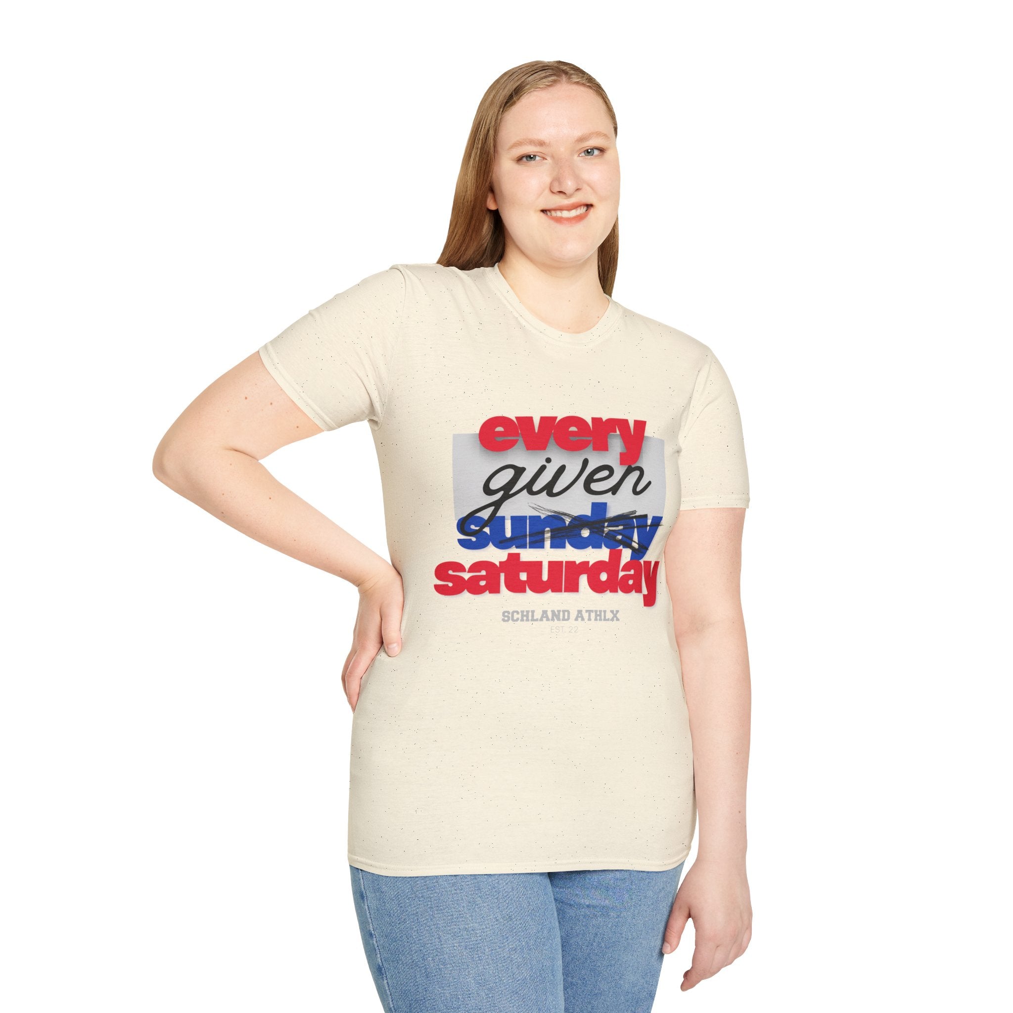 COLLEGE LINE - every given saturday - Football T-Shirt