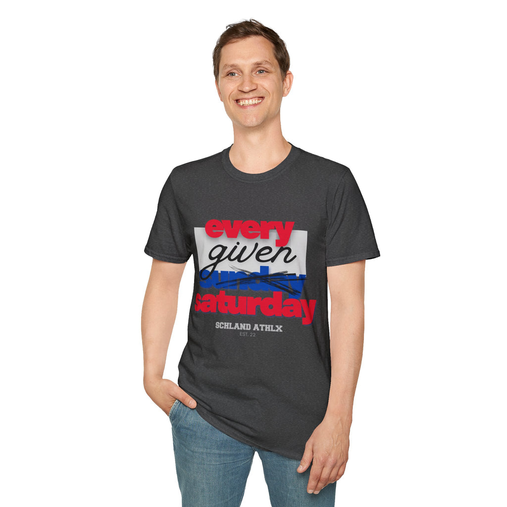 COLLEGE LINE - every given saturday - Football T-Shirt