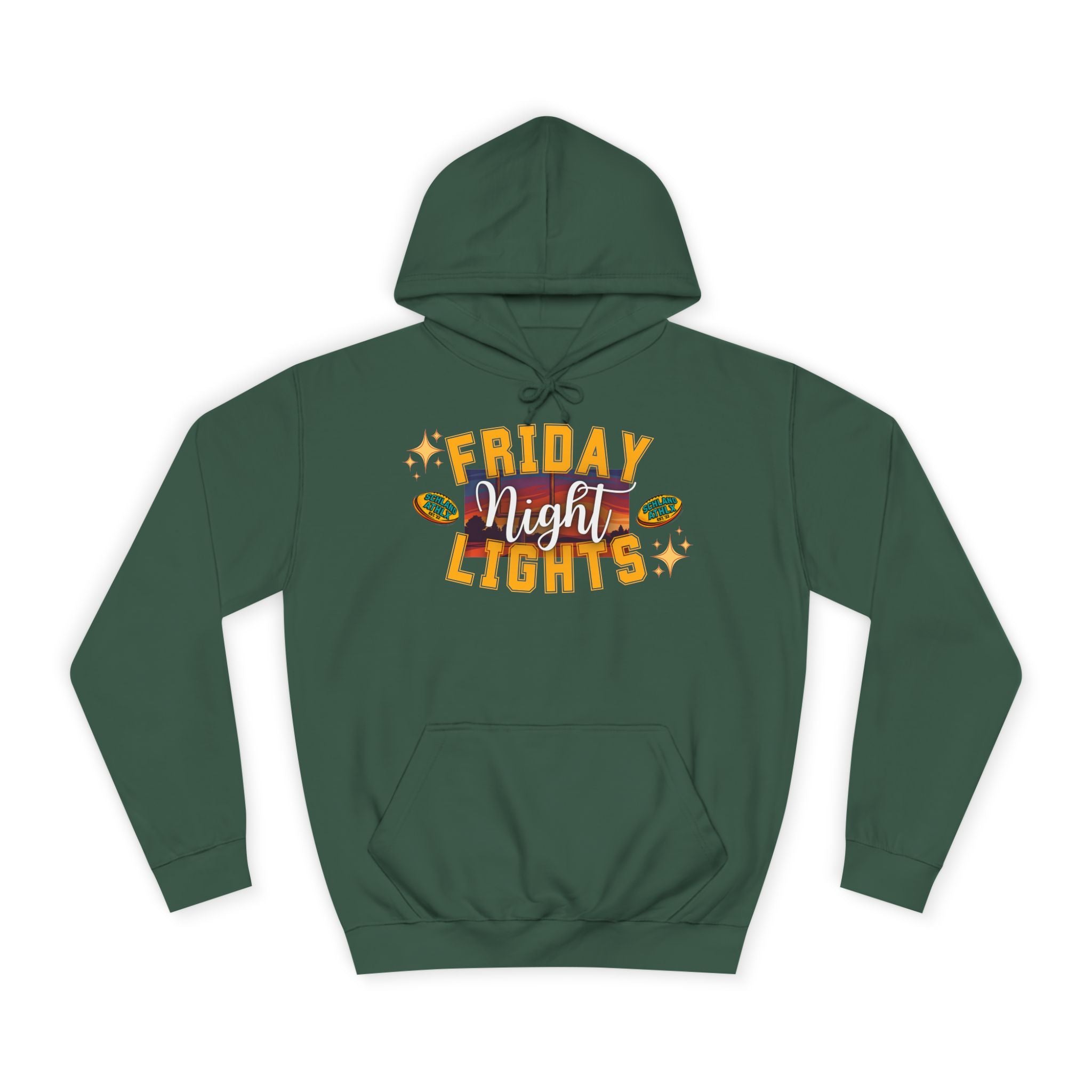 HIGH SCHOOL LINE - Friday Night Lights - High School Football Hoodie