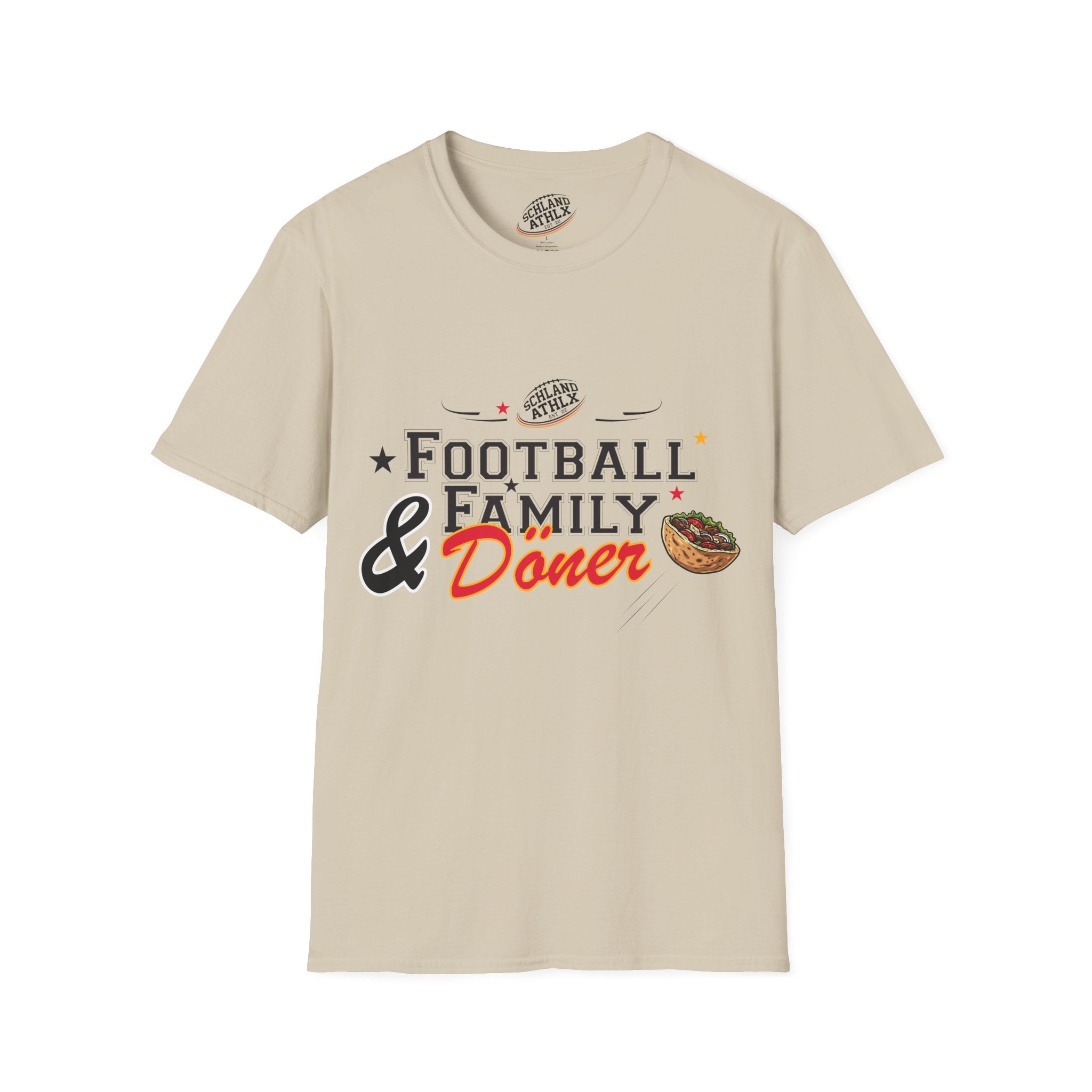 DÖNER LINE - Football and Family - Football T-Shirt