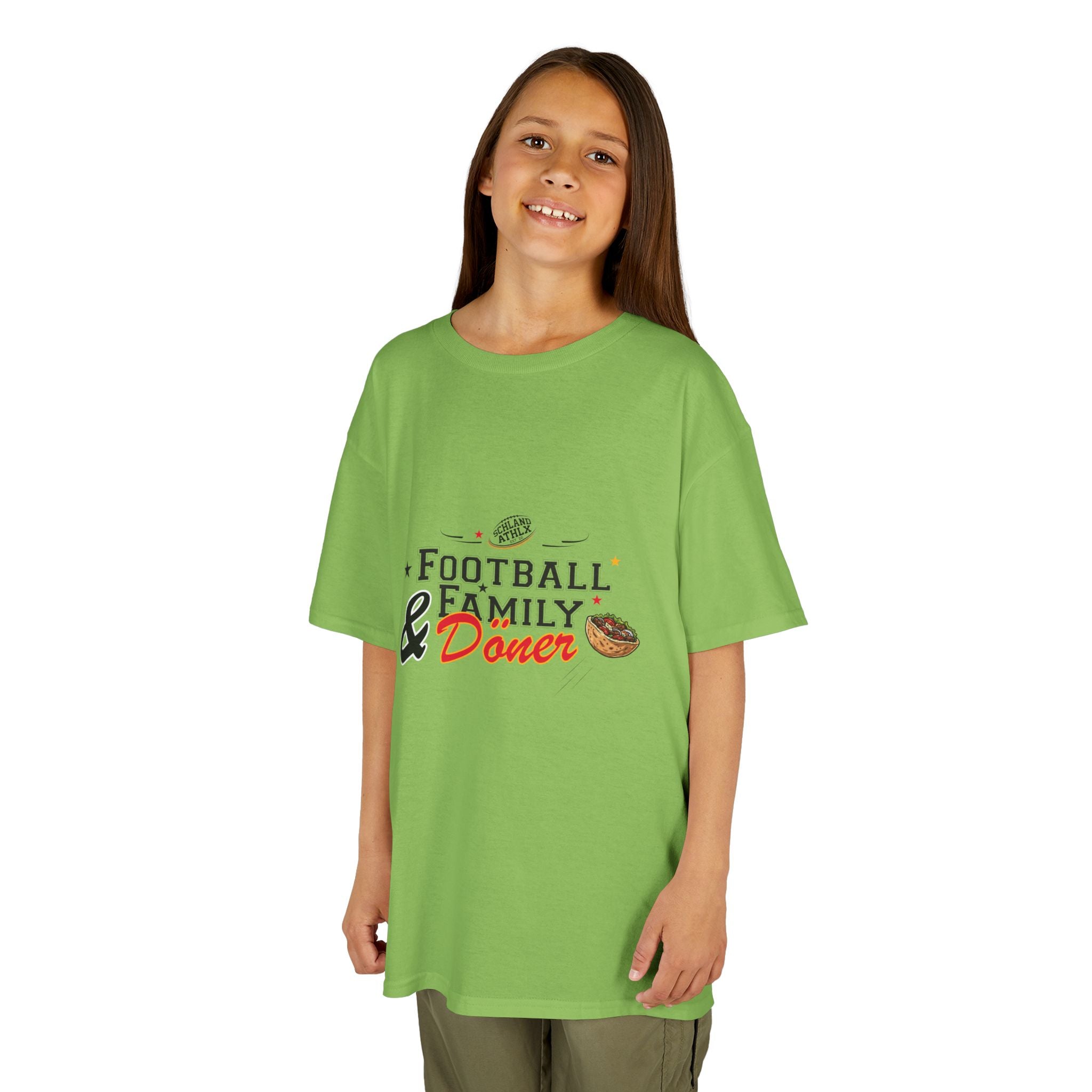 DÖNER LINE - Football and Family - Football T-Shirt Kids