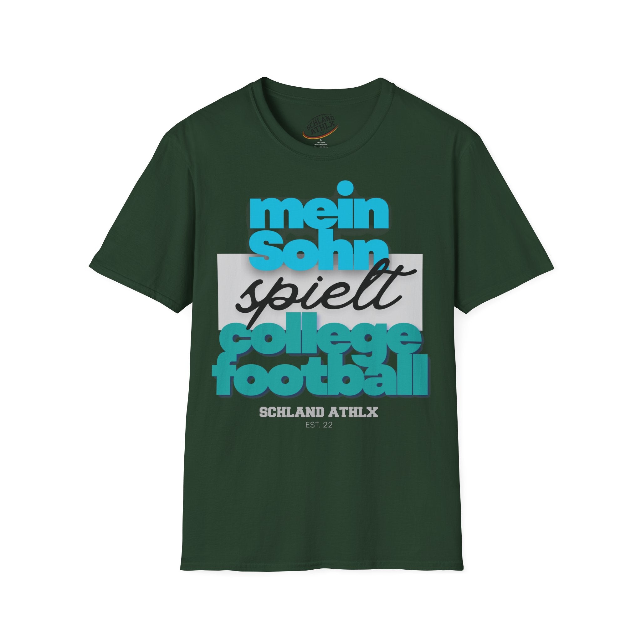 COLLEGE LINE - Mein Sohn spielt ... - Football T-Shirt