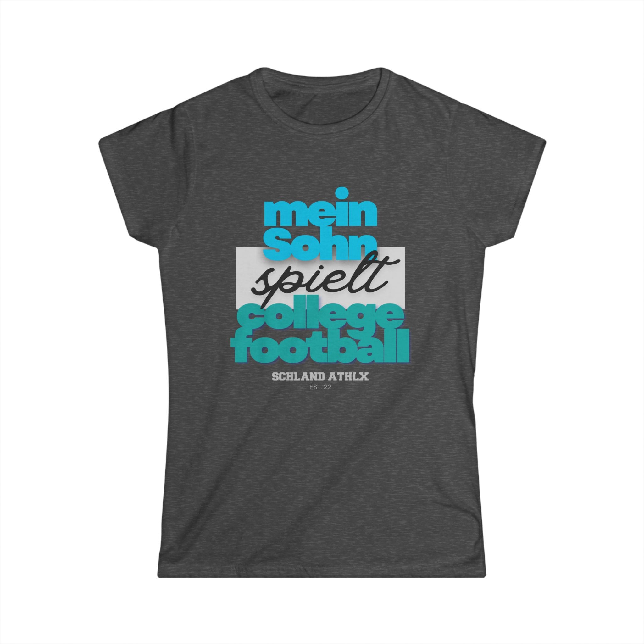 COLLEGE LINE - Mein Sohn spielt ... - Football T-Shirt Women