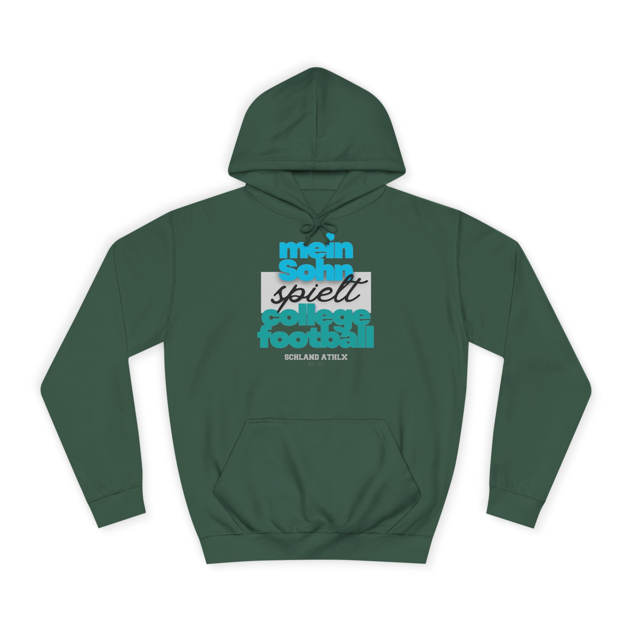 COLLEGE LINE - Mein Sohn spielt ... - Football Hoodie