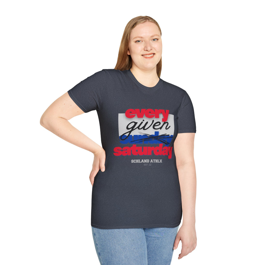 COLLEGE LINE - every given saturday - Football T-Shirt