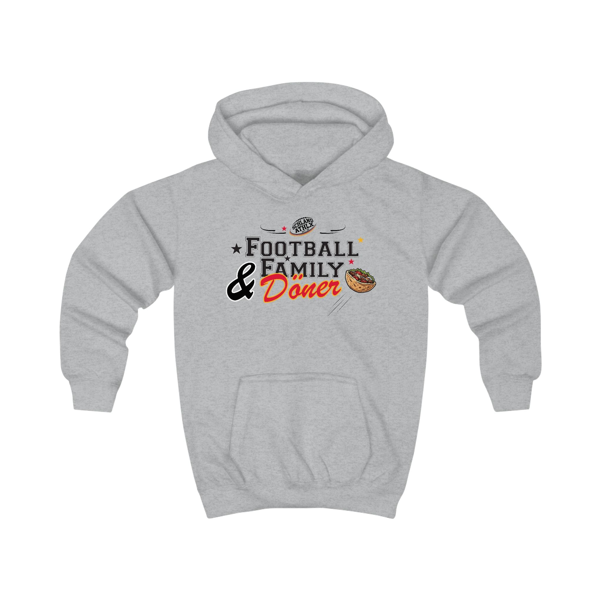 DÖNER LINE - Football and Family - Football Hoodie Kids