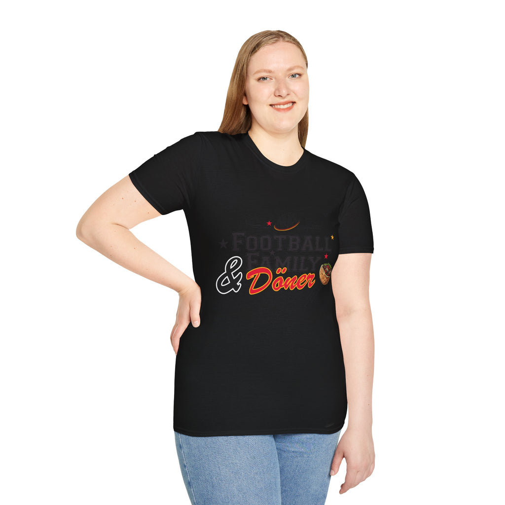 DÖNER LINE - Football and Family - Football T-Shirt