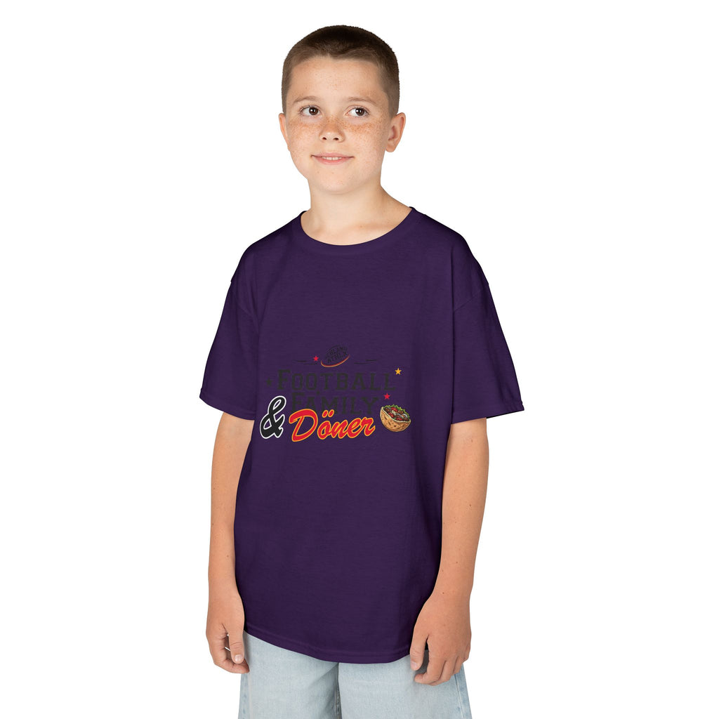 DÖNER LINE - Football and Family - Football T-Shirt Kids