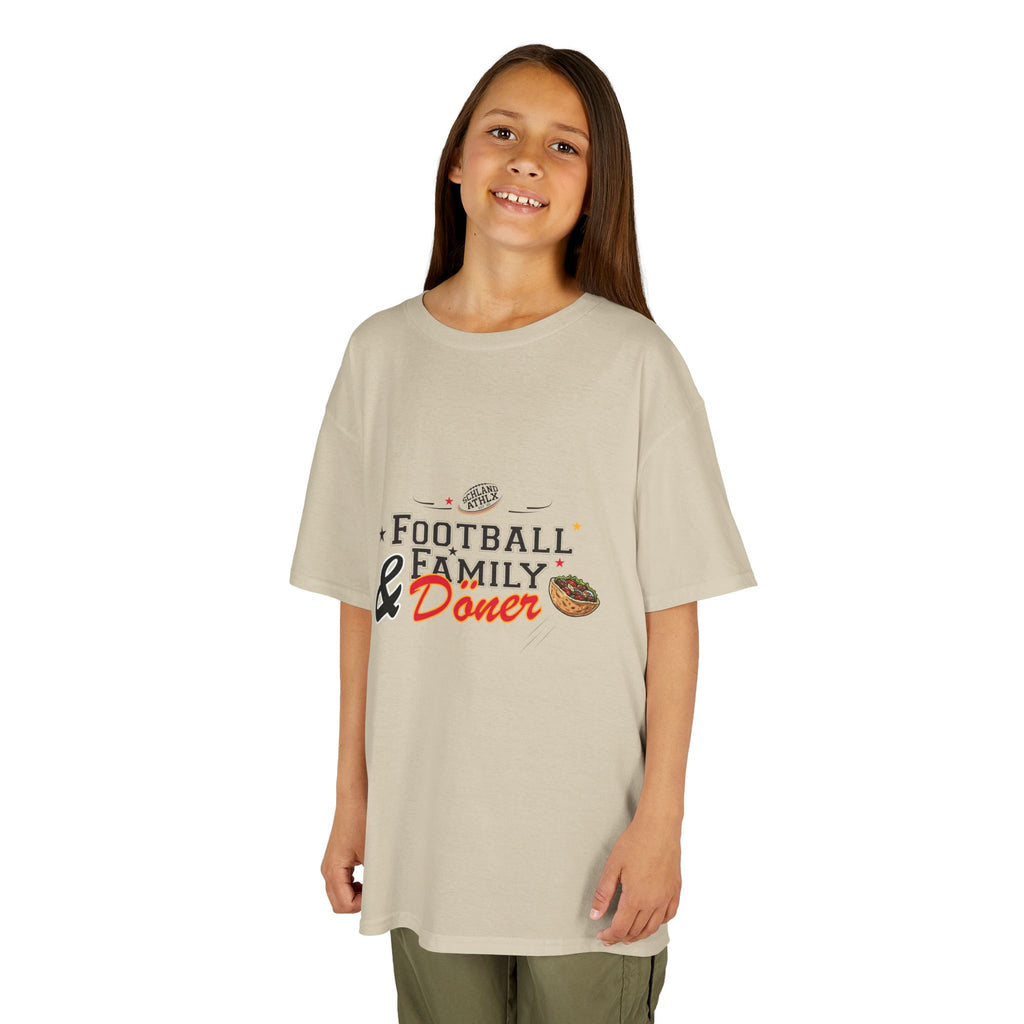 DÖNER LINE - Football and Family - Football T-Shirt Kids