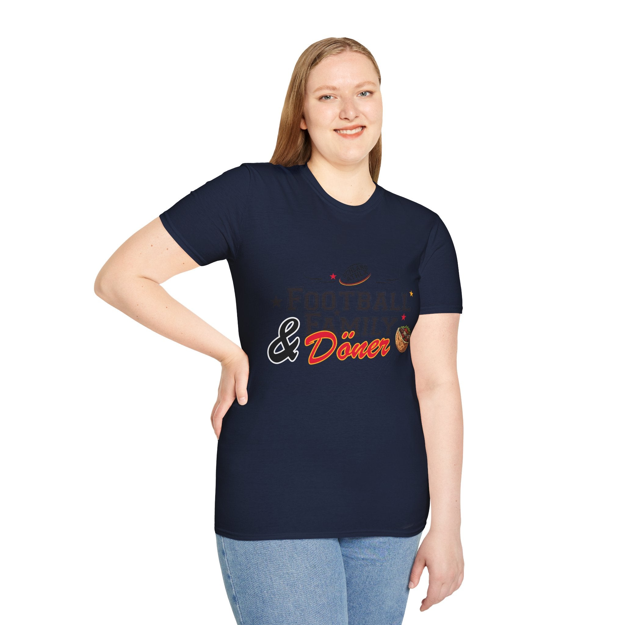 DÖNER LINE - Football and Family - Football T-Shirt