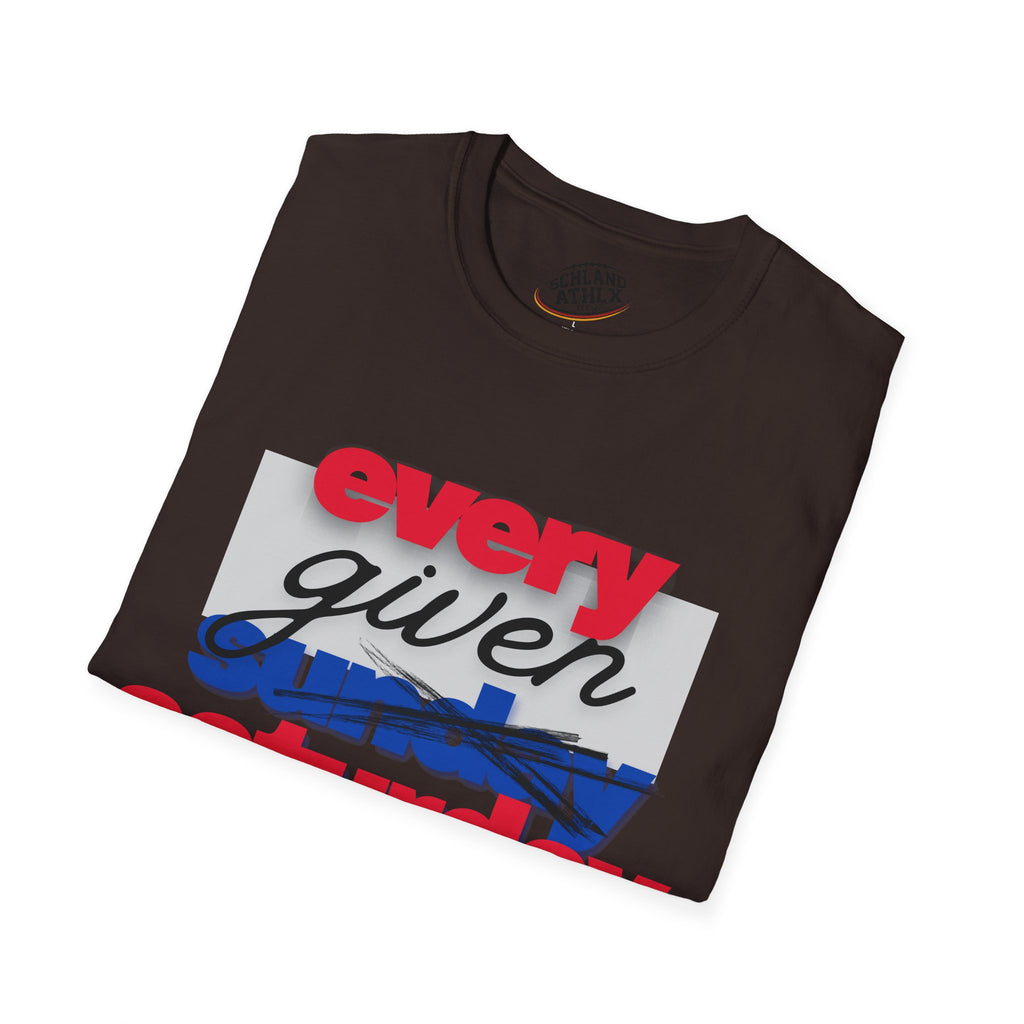 COLLEGE LINE - every given saturday - Football T-Shirt