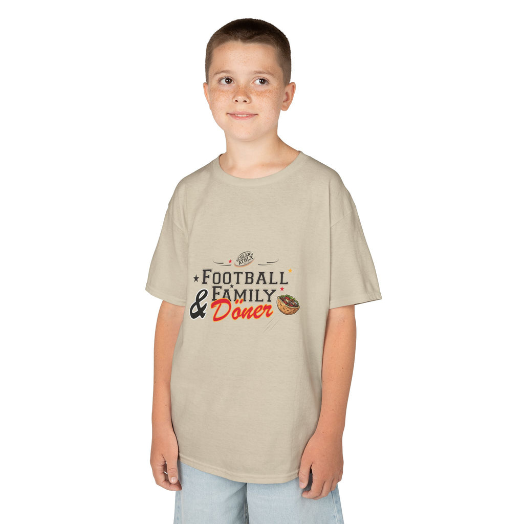DÖNER LINE - Football and Family - Football T-Shirt Kids