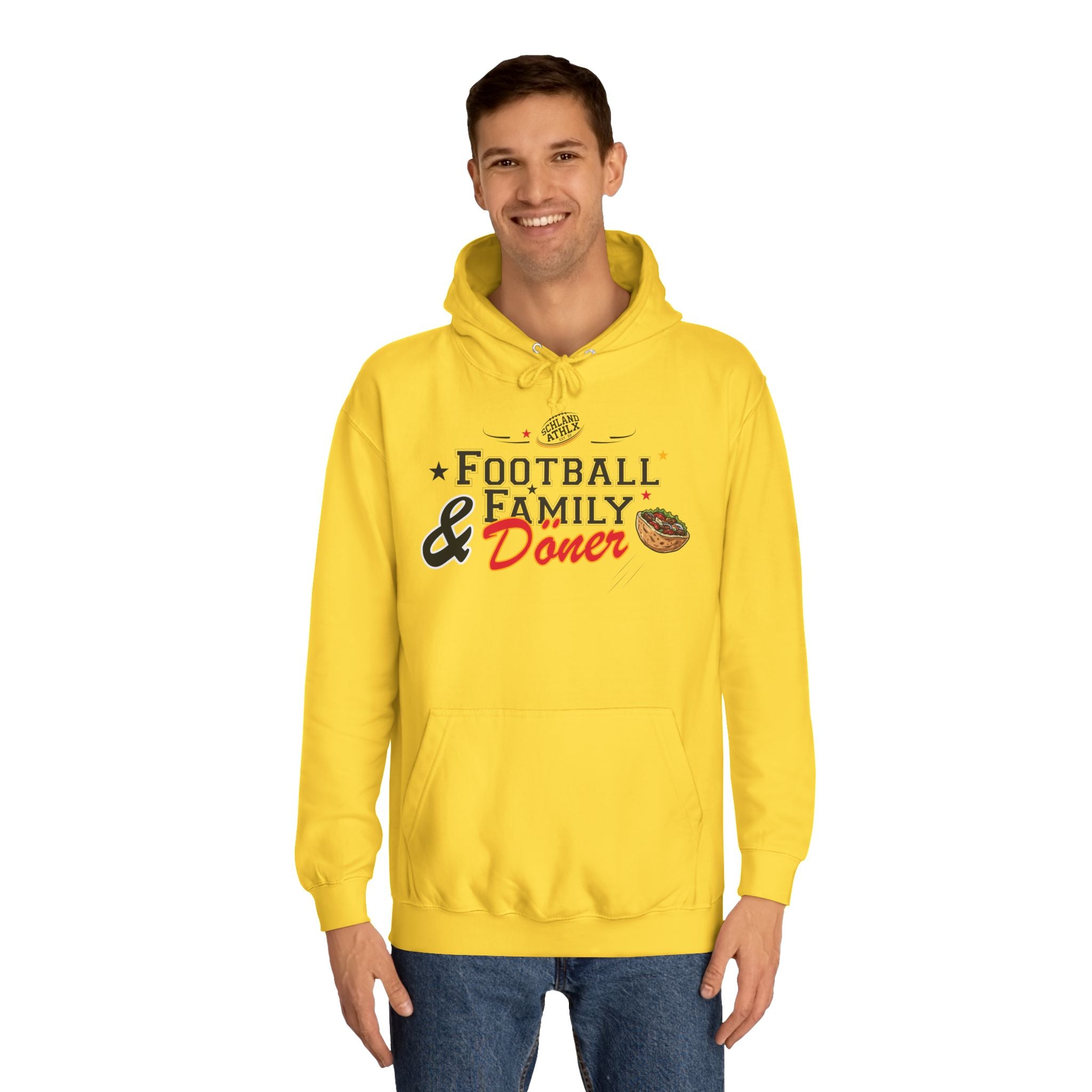 DÖNER LINE - Football and Family - Football Hoodie
