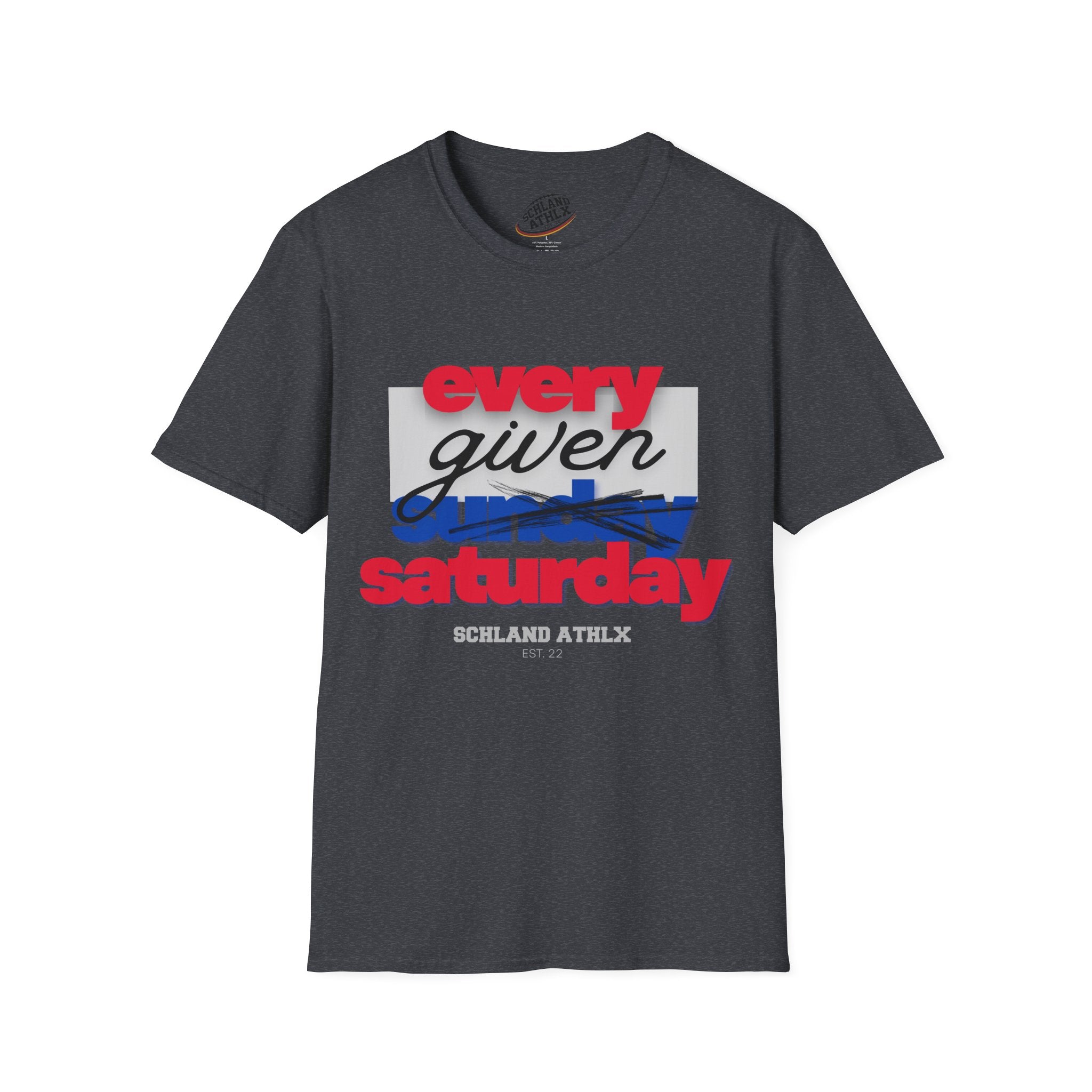 COLLEGE LINE - every given saturday - Football T-Shirt