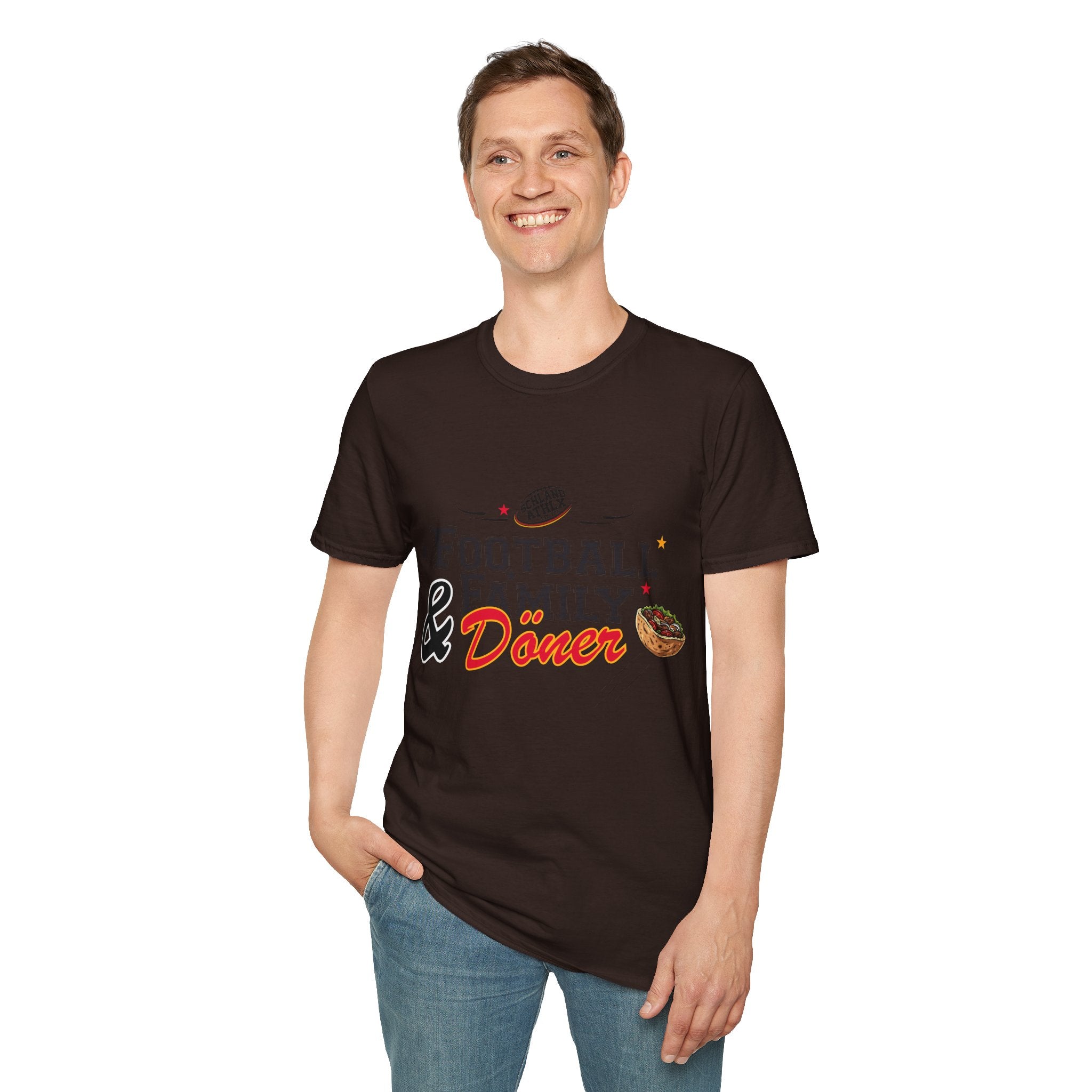 DÖNER LINE - Football and Family - Football T-Shirt