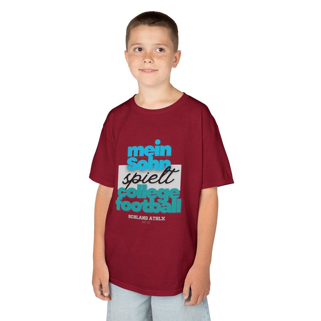 COLLEGE LINE - Mein Sohn spielt ... - Football T-Shirt Kids