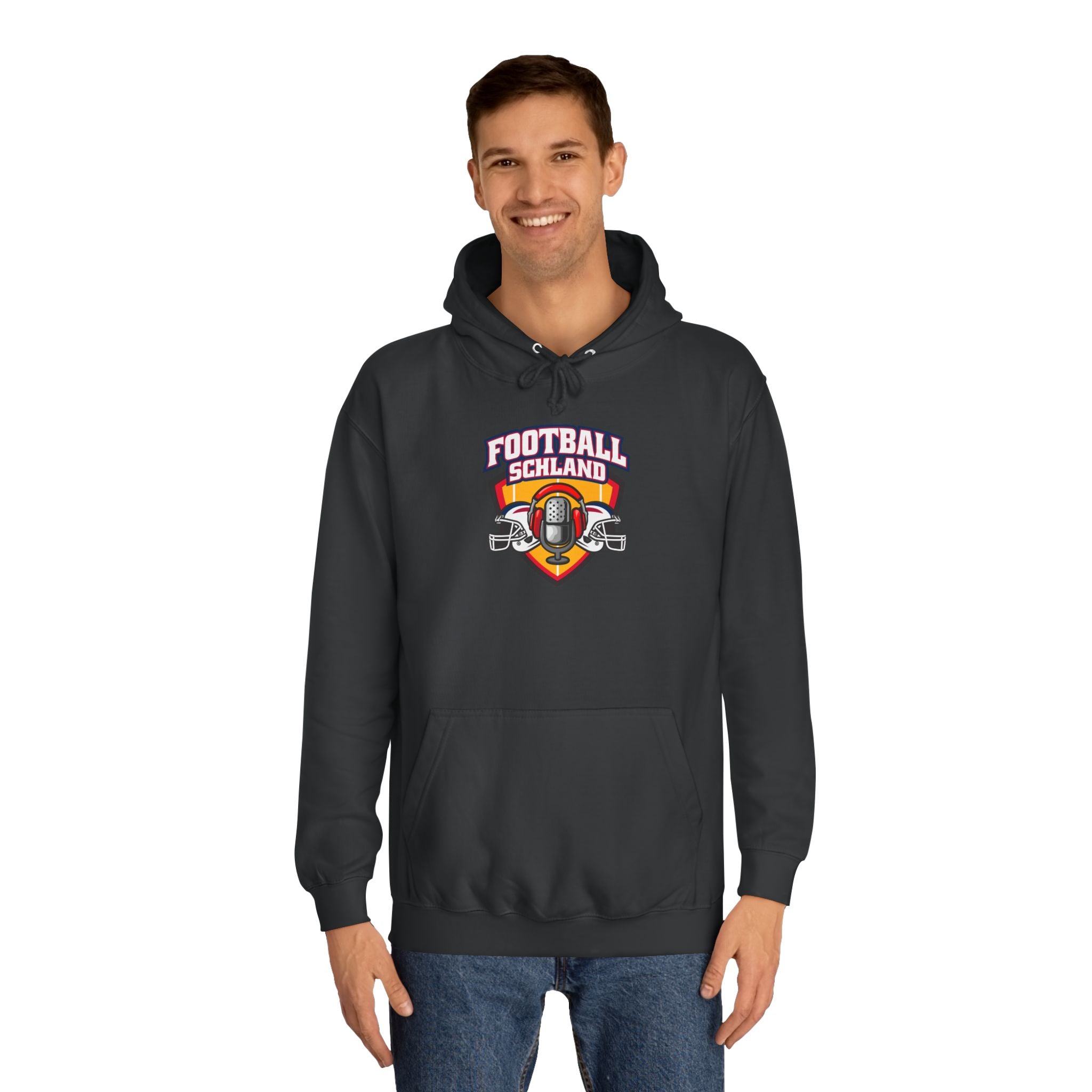 SUPPORTER LINE - Footballschland - High School Football Hoodie