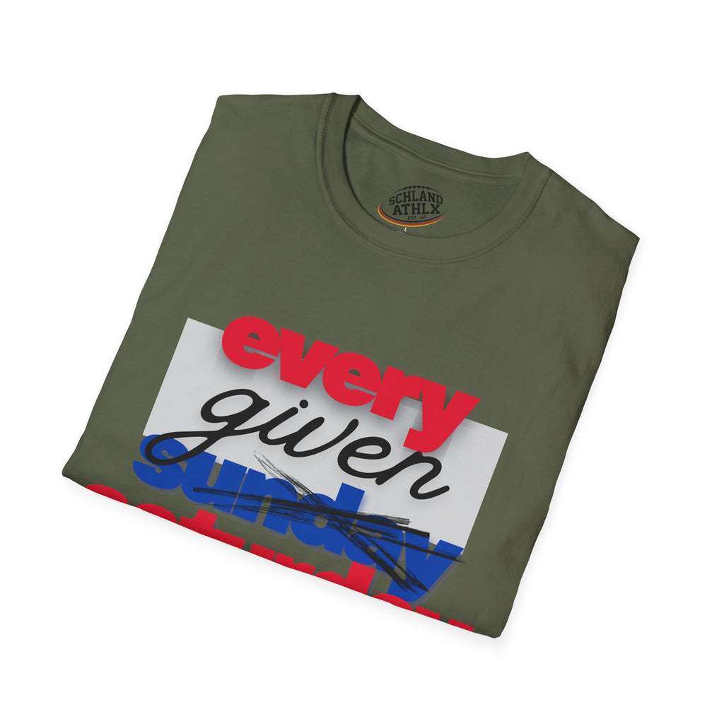 COLLEGE LINE - every given saturday - Football T-Shirt