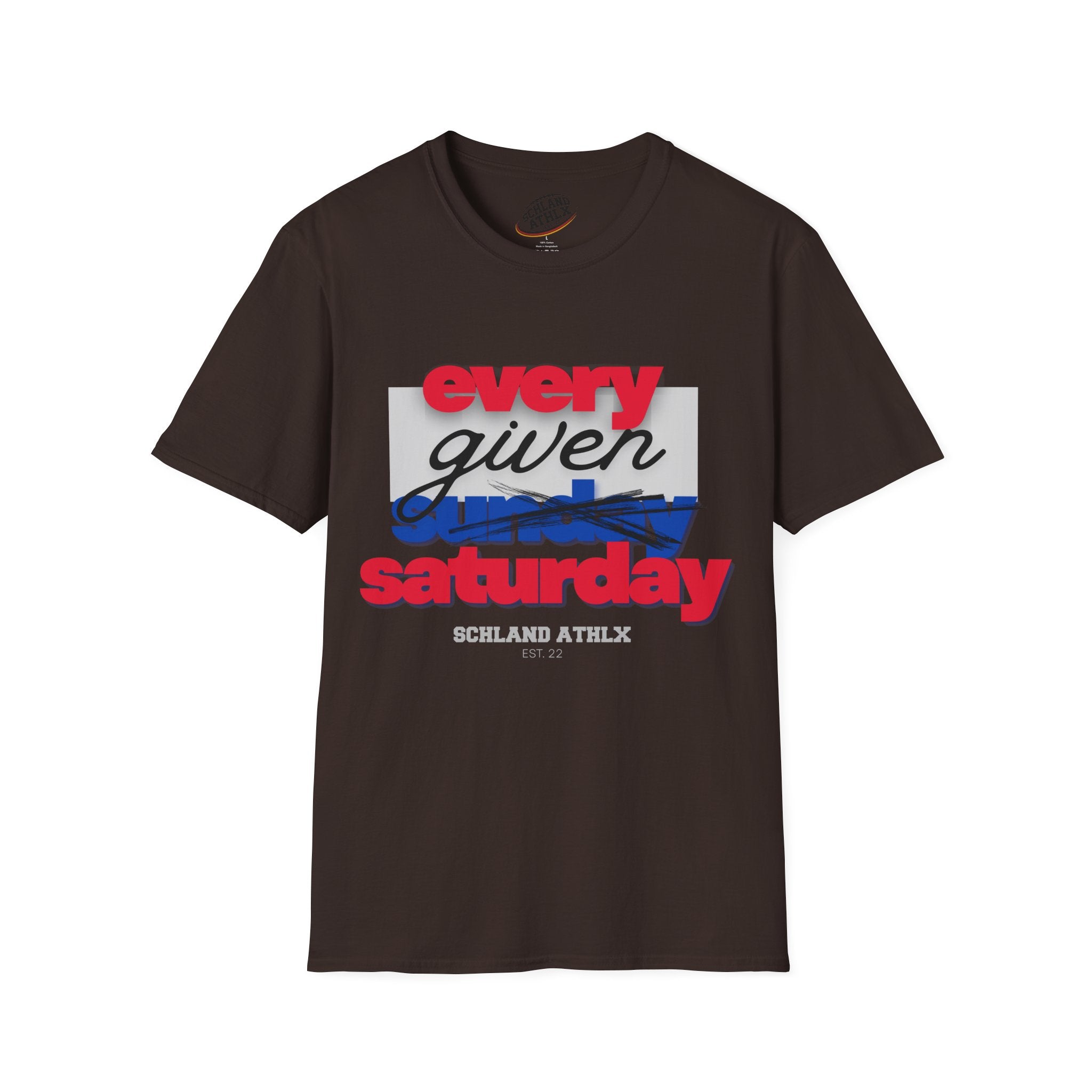 COLLEGE LINE - every given saturday - Football T-Shirt
