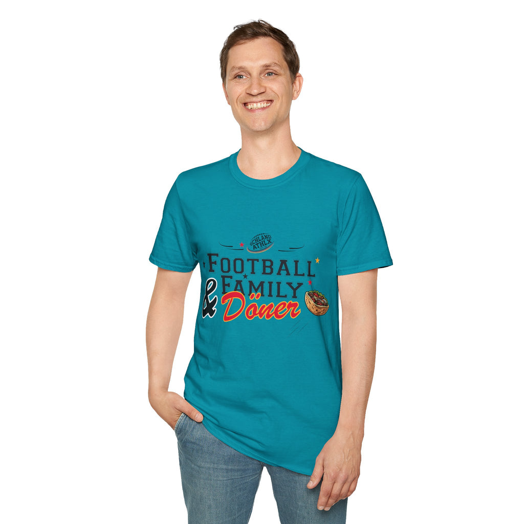DÖNER LINE - Football and Family - Football T-Shirt