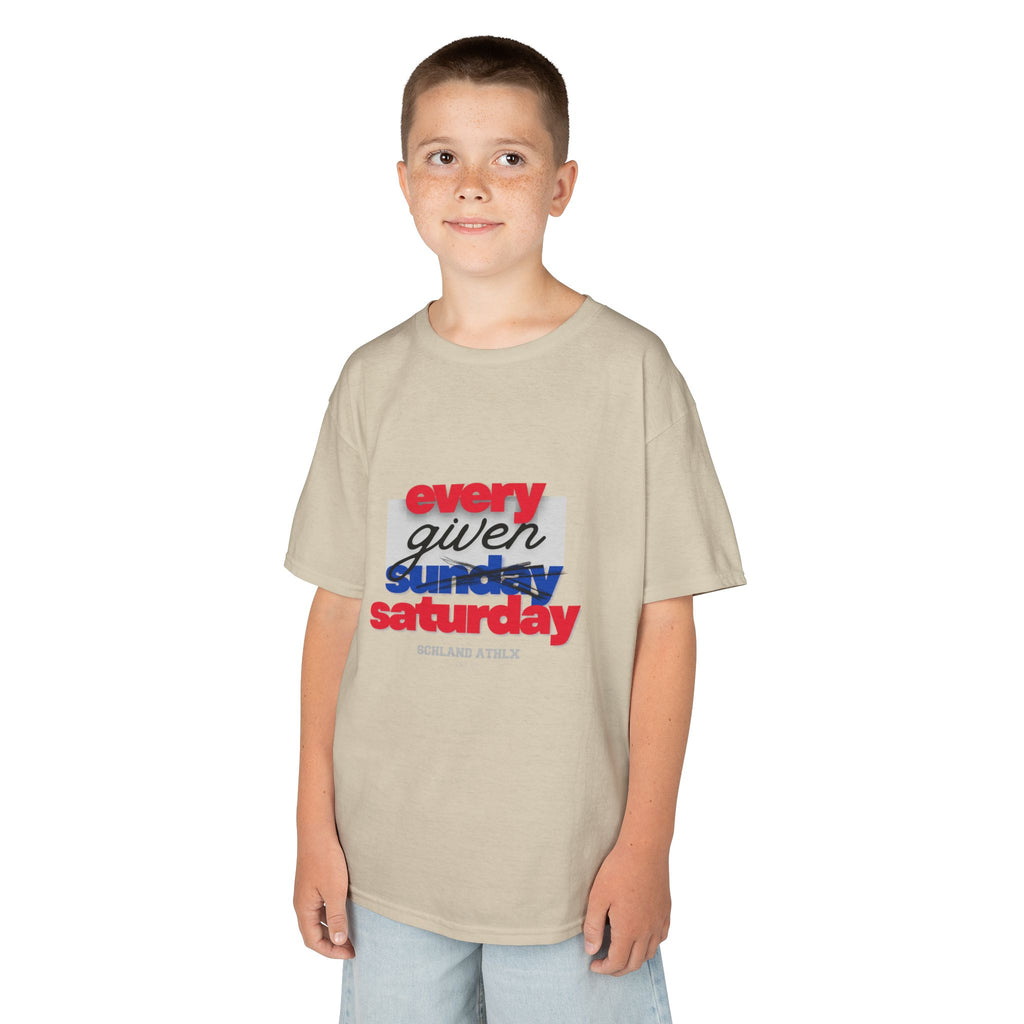 COLLEGE LINE - every given saturday - Football T-Shirt Kids