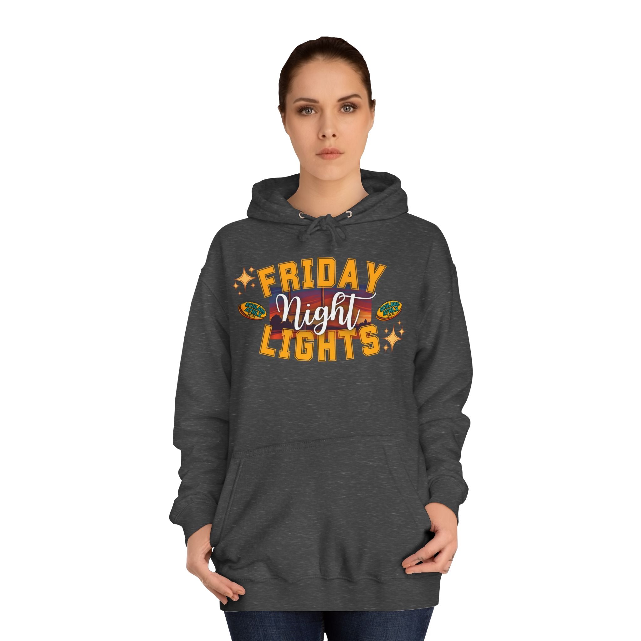 HIGH SCHOOL LINE - Friday Night Lights - High School Football Hoodie