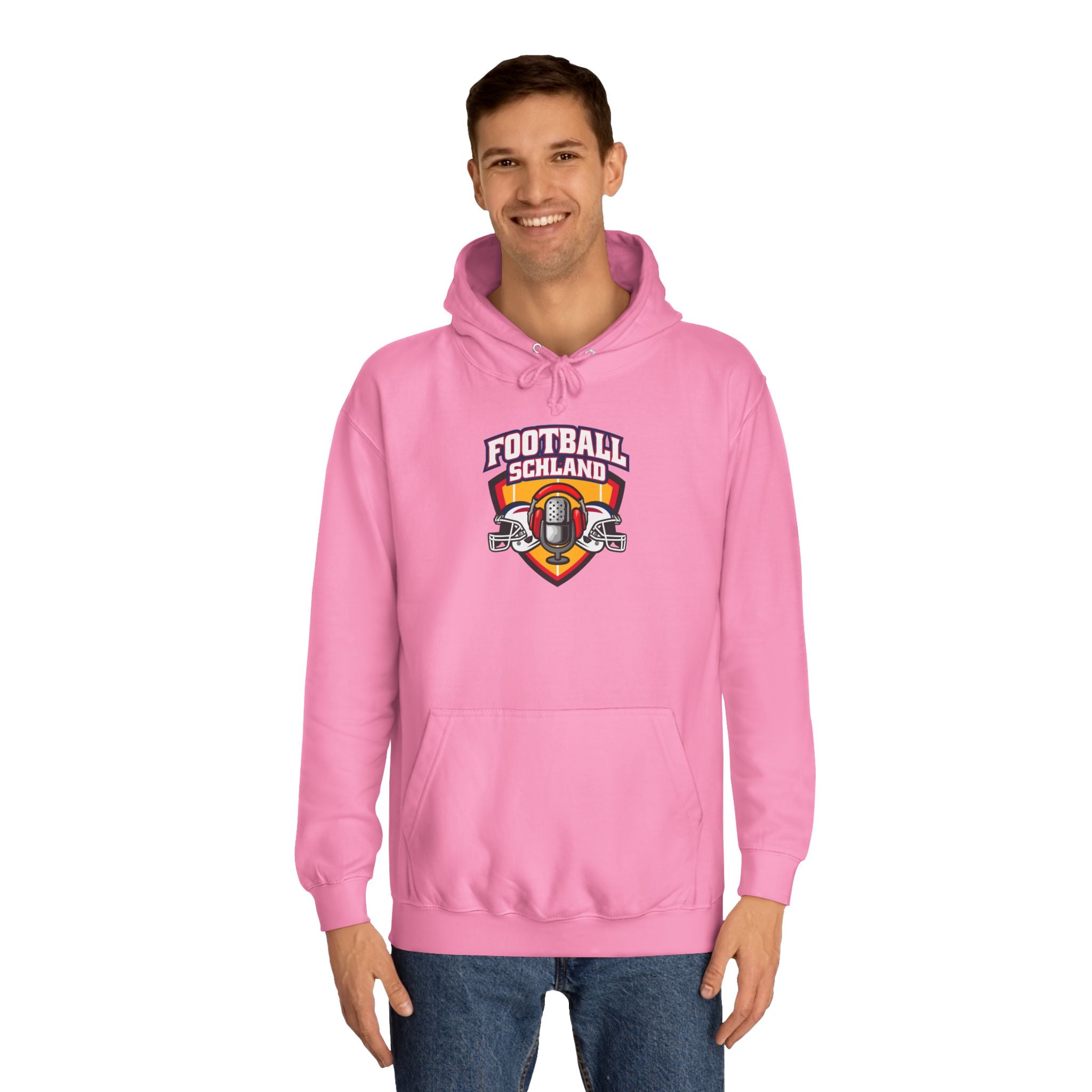SUPPORTER LINE - Footballschland - High School Football Hoodie